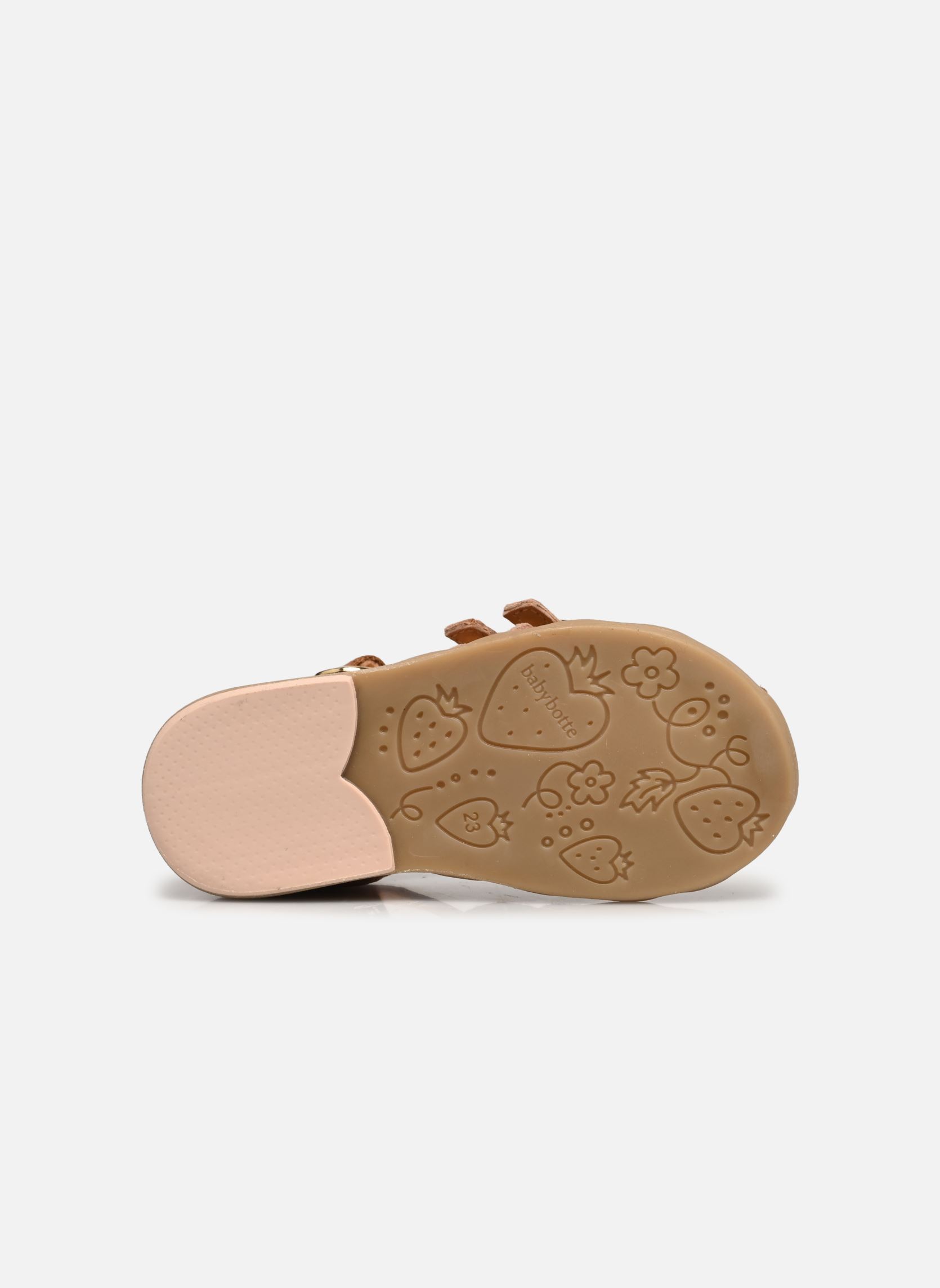 Sandalen 4247 meisjes bruin Babybotte Sandalen 4247 meisjes bruin CAMEL