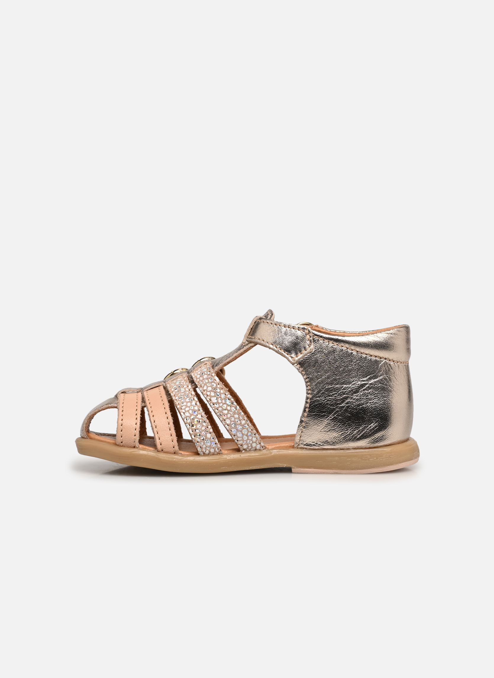 Sandalias 4247 niña oro y bronce Babybotte Sandalias 4247 niña oro y bronce PLATINE