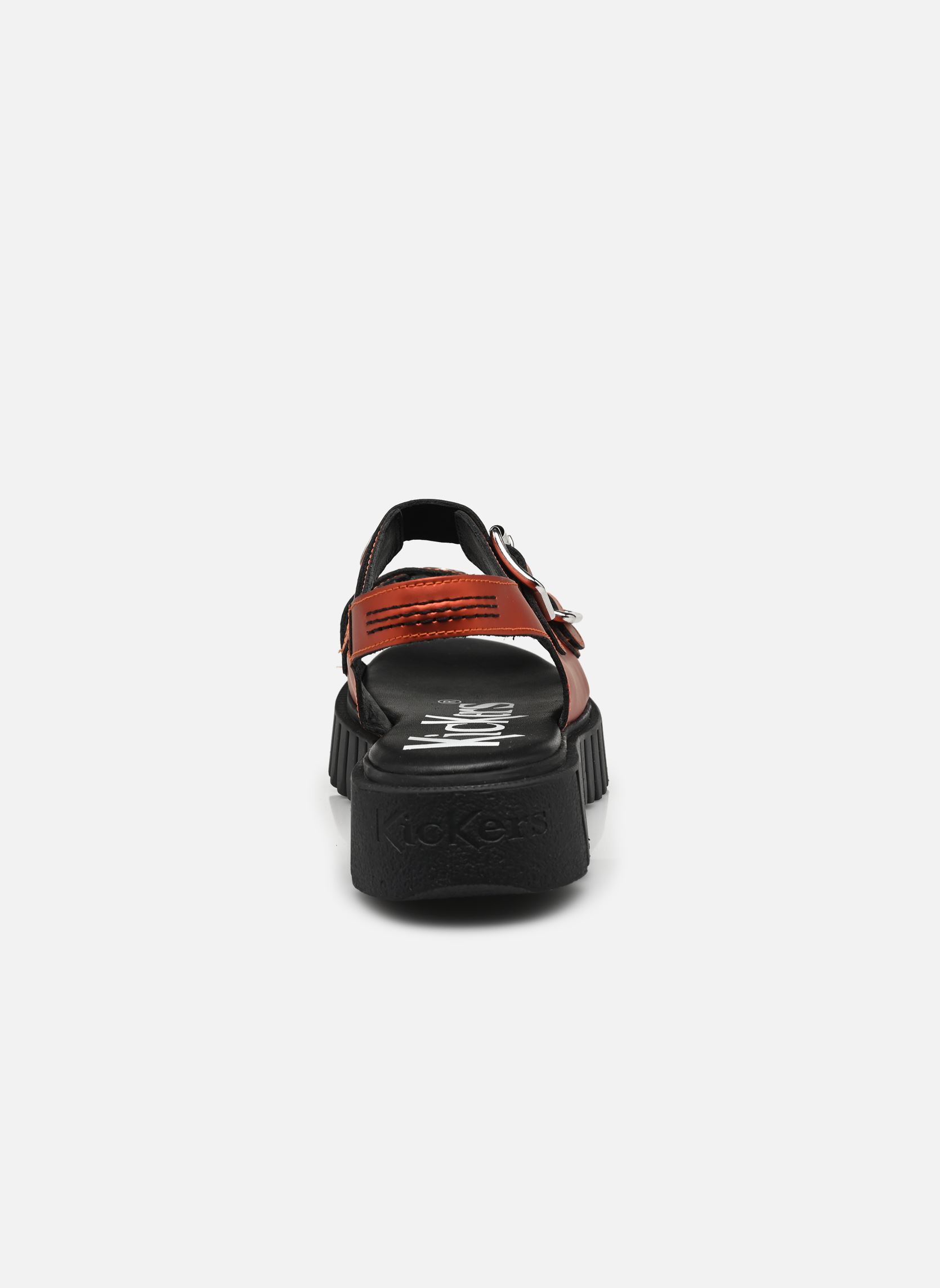 Sandali con zeppa e plateau KICK FALK donna rosso Kickers Sandali con zeppa e plateau KICK FALK donna rosso BRONZE CUIVRE