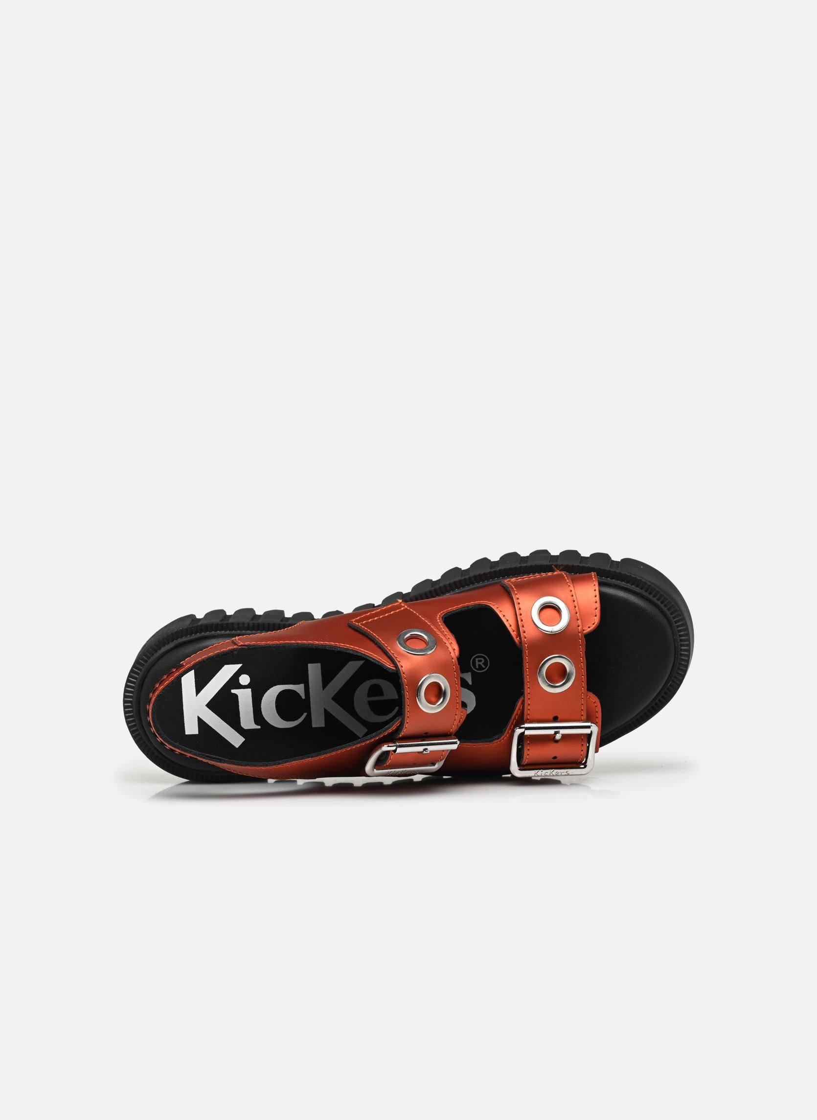 Sandali con zeppa e plateau KICK FALK donna rosso Kickers Sandali con zeppa e plateau KICK FALK donna rosso BRONZE CUIVRE
