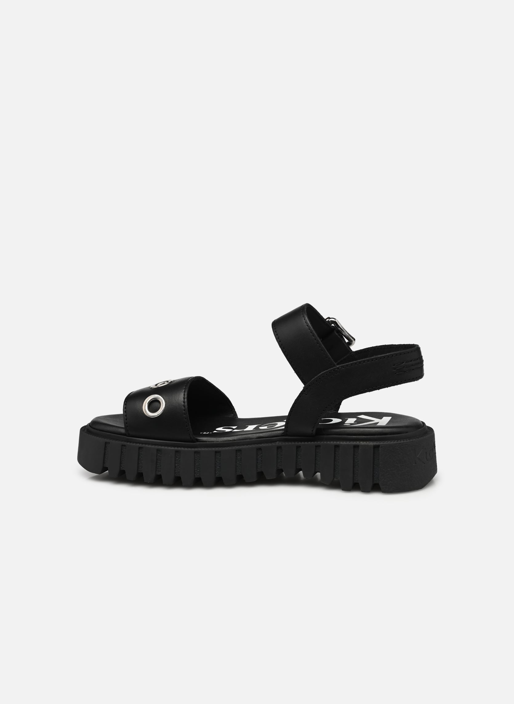 Keil- und Plateausandalen KICK FANY damen schwarz Kickers Keil- und Plateausandalen KICK FANY damen schwarz Noir