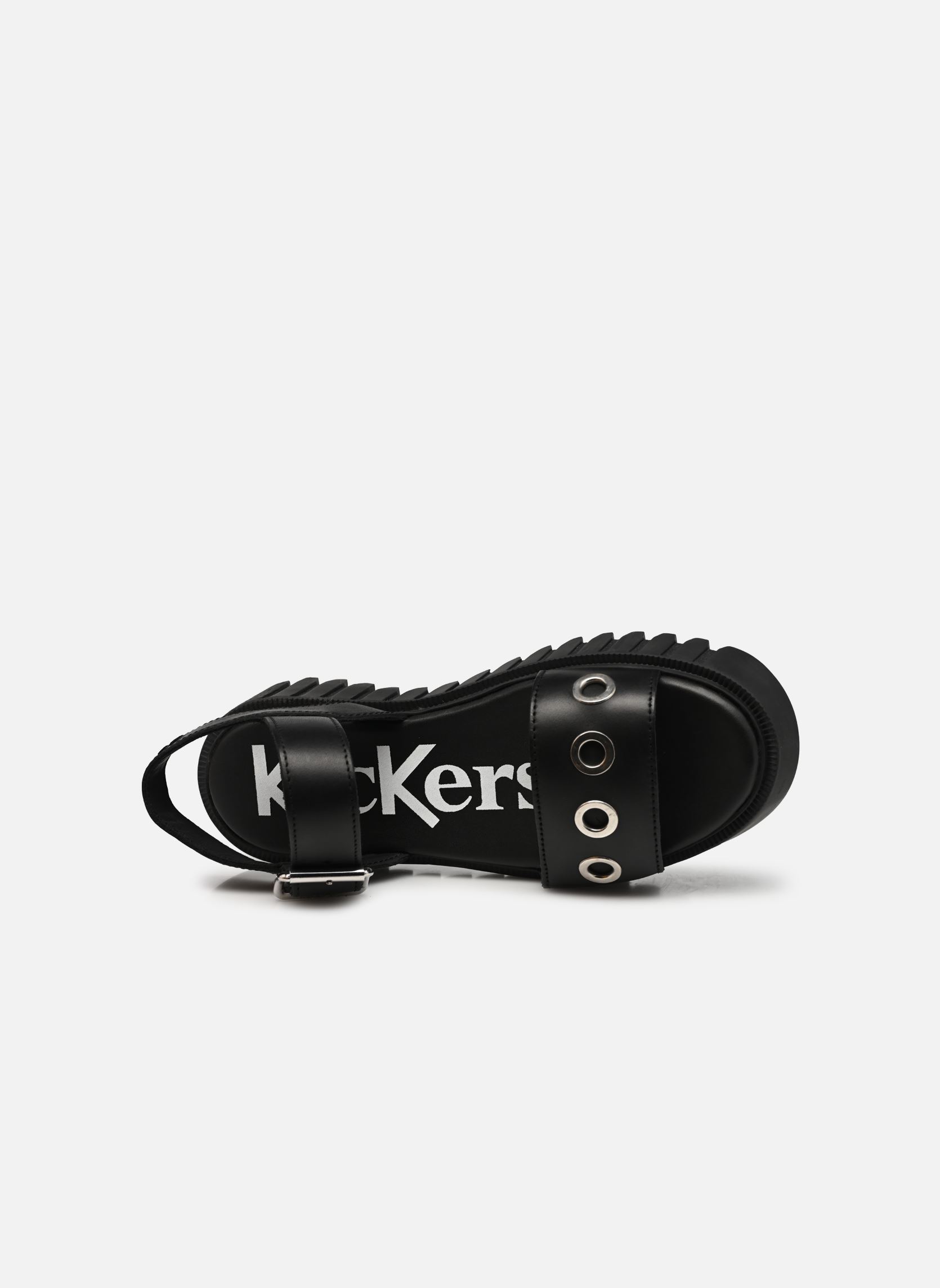 Keil- und Plateausandalen KICK FANY damen schwarz Kickers Keil- und Plateausandalen KICK FANY damen schwarz Noir