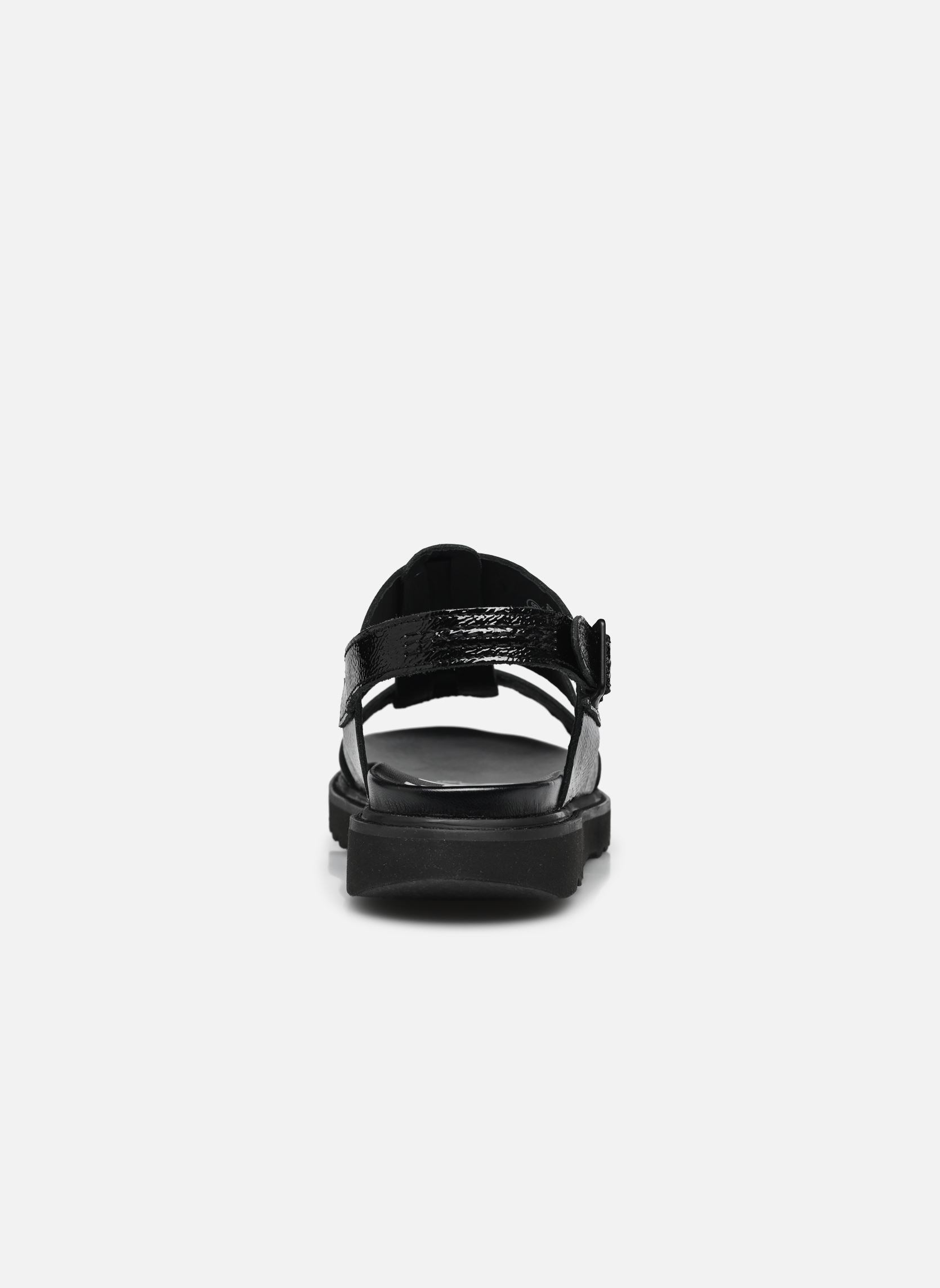 Sandales plates NEOSINEAD femme noir Kickers Sandales plates NEOSINEAD femme noir Noir Vernis