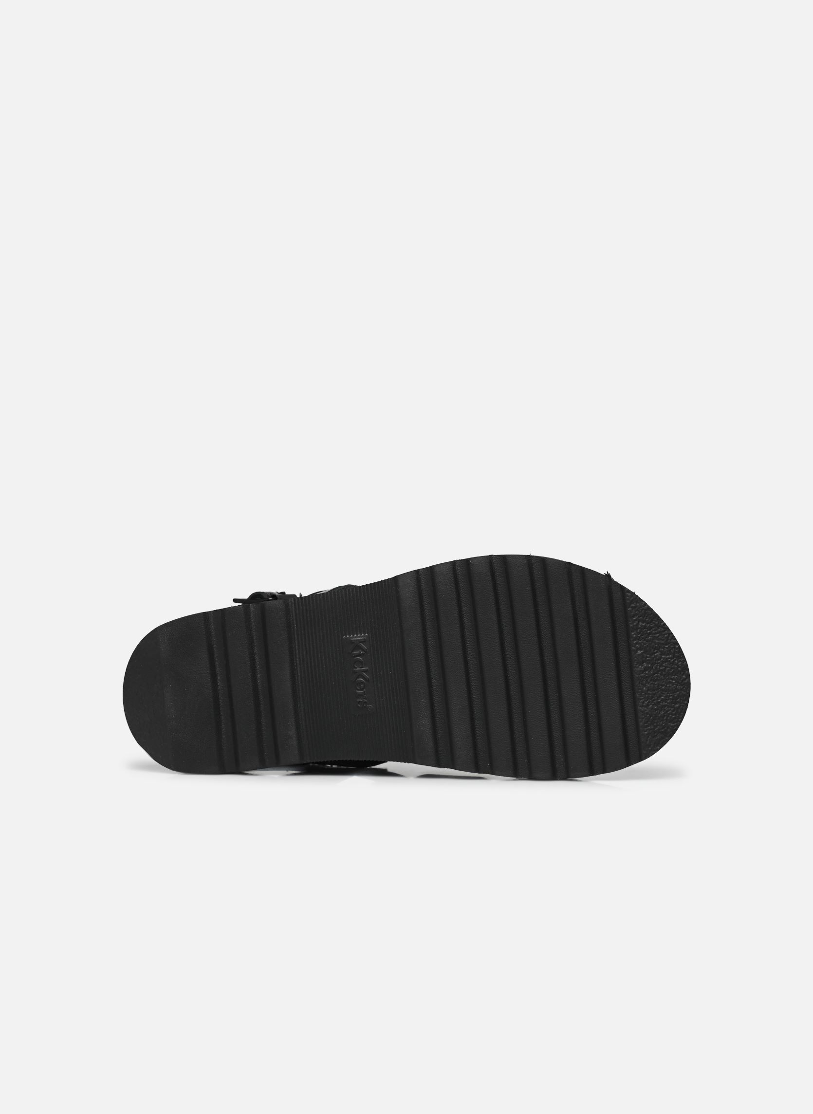 Sandales plates NEOSINEAD femme noir Kickers Sandales plates NEOSINEAD femme noir Noir Vernis