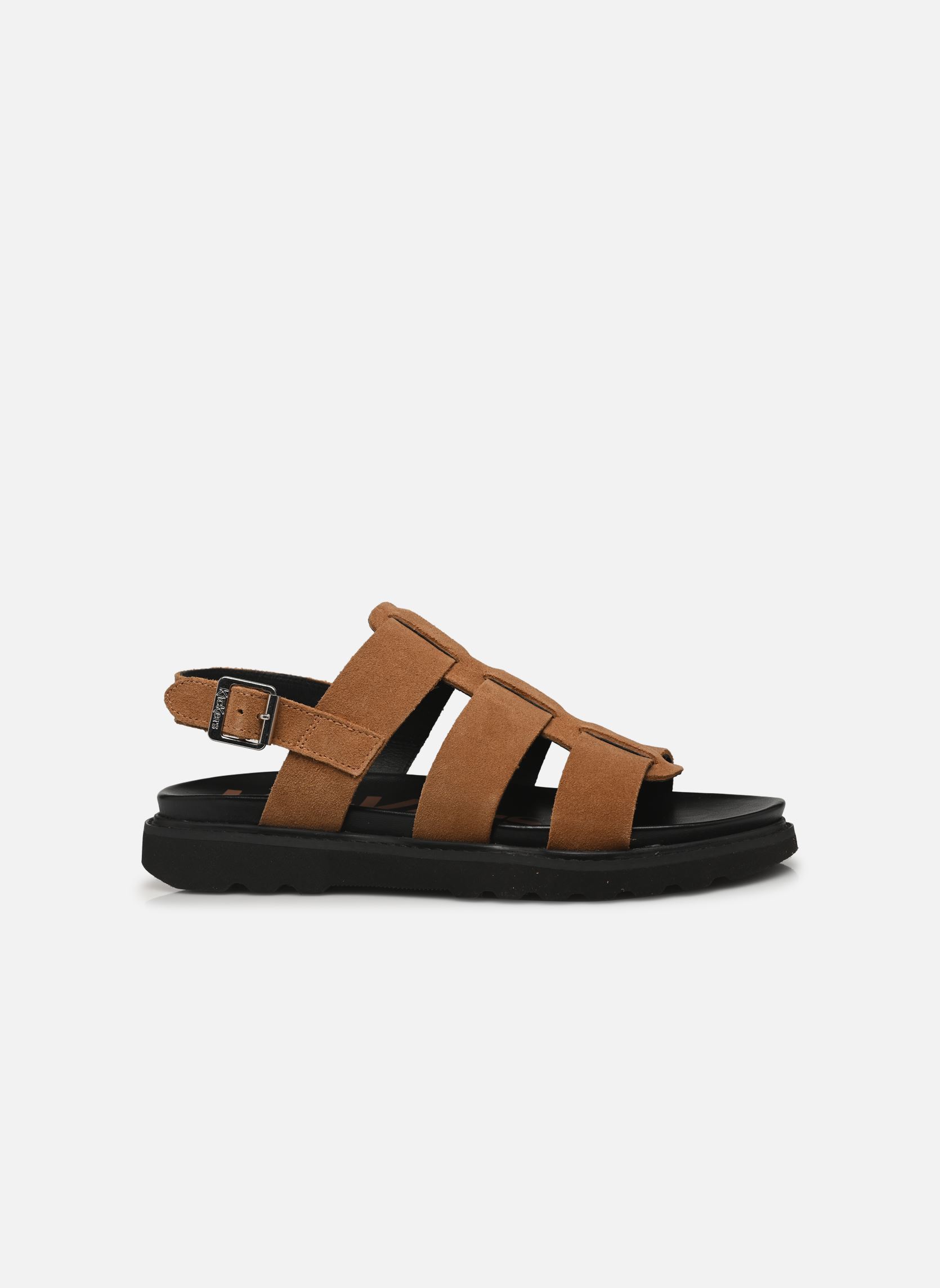 Platte sandalen NEOSINEAD dames bruin Kickers Platte sandalen NEOSINEAD dames bruin Camel