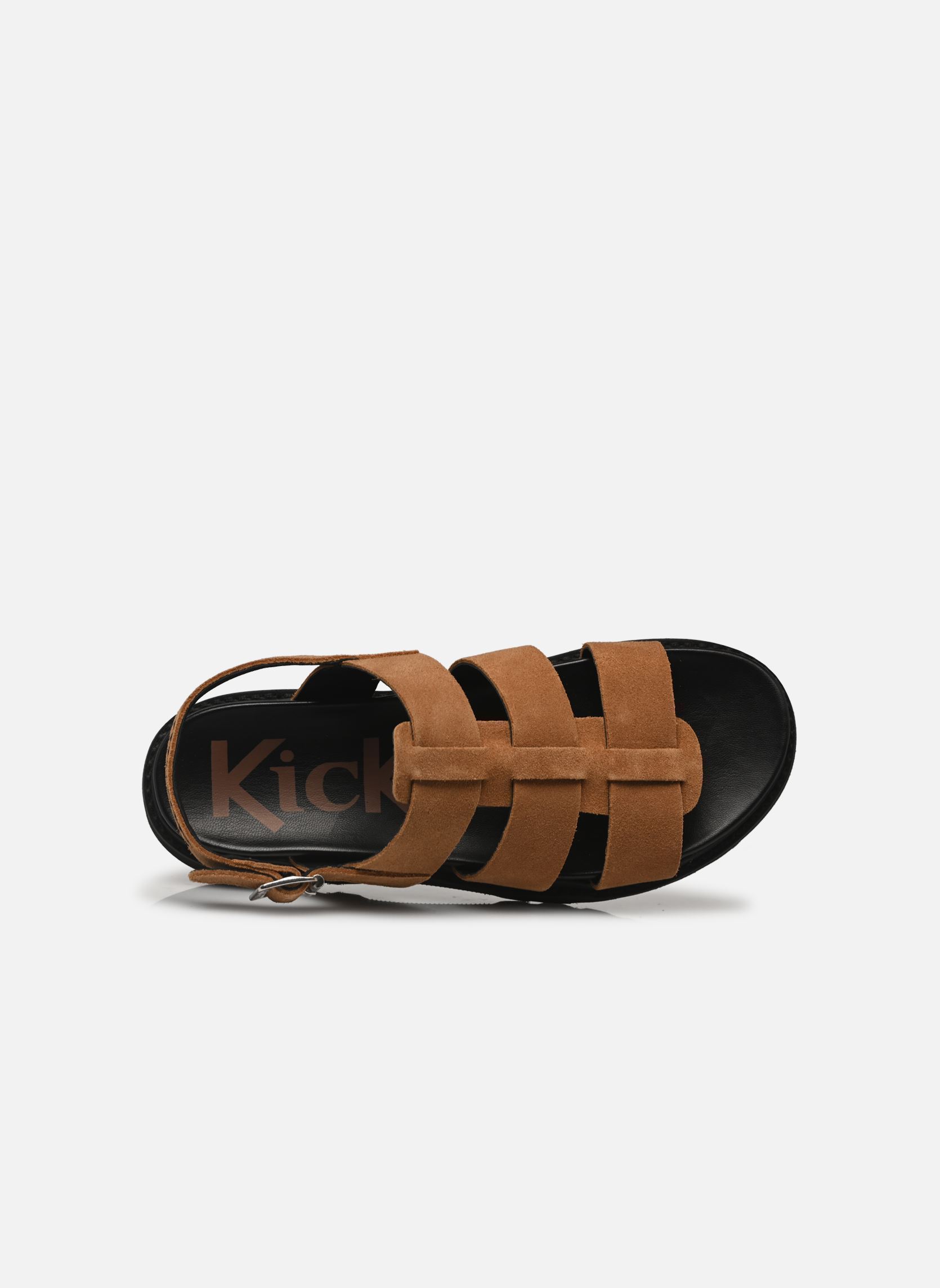 Platte sandalen NEOSINEAD dames bruin Kickers Platte sandalen NEOSINEAD dames bruin Camel