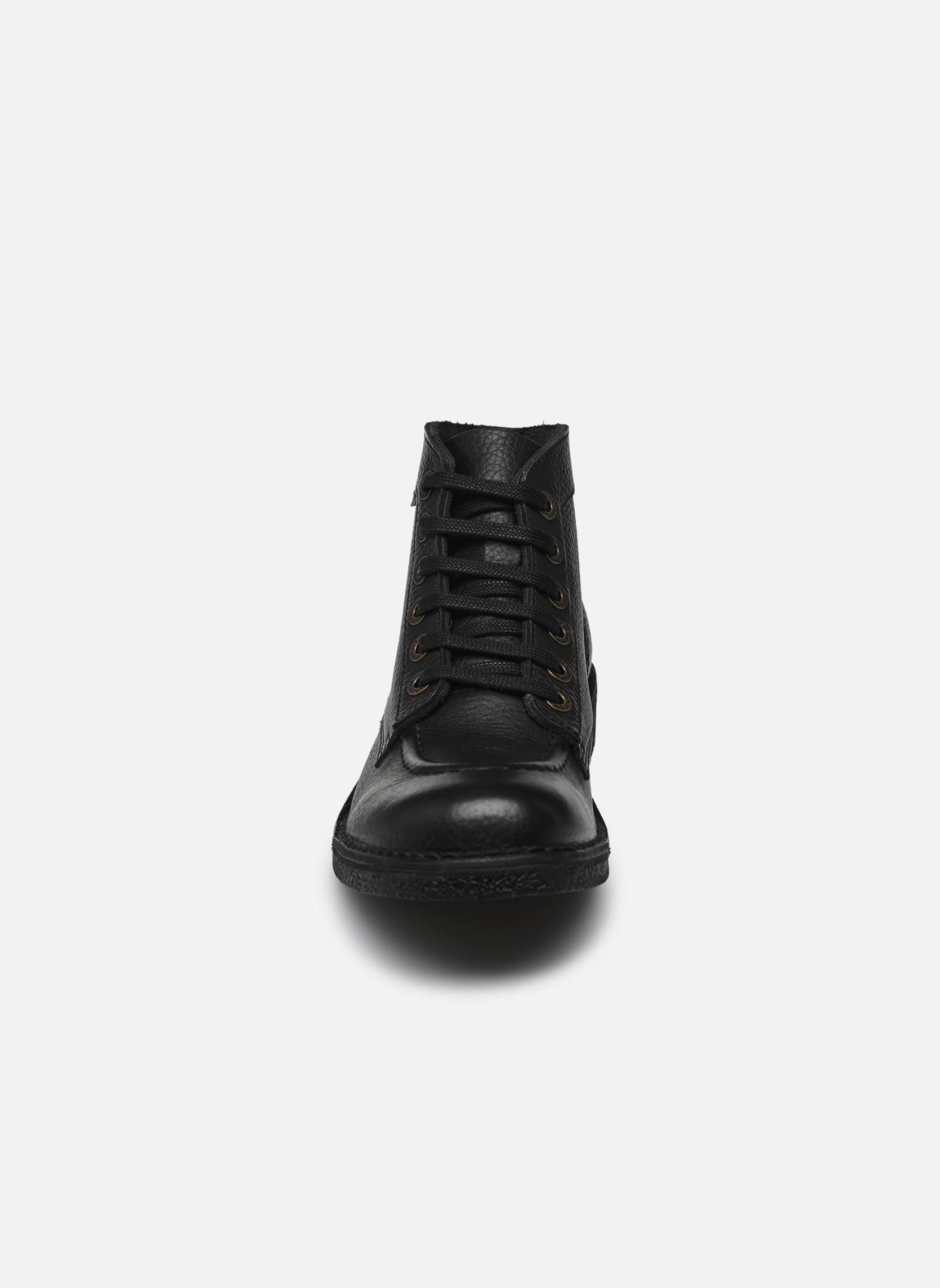 Stivaletti con lacci KICKSTONER uomo nero Kickers Stivaletti con lacci KICKSTONER uomo nero Noir sem noir