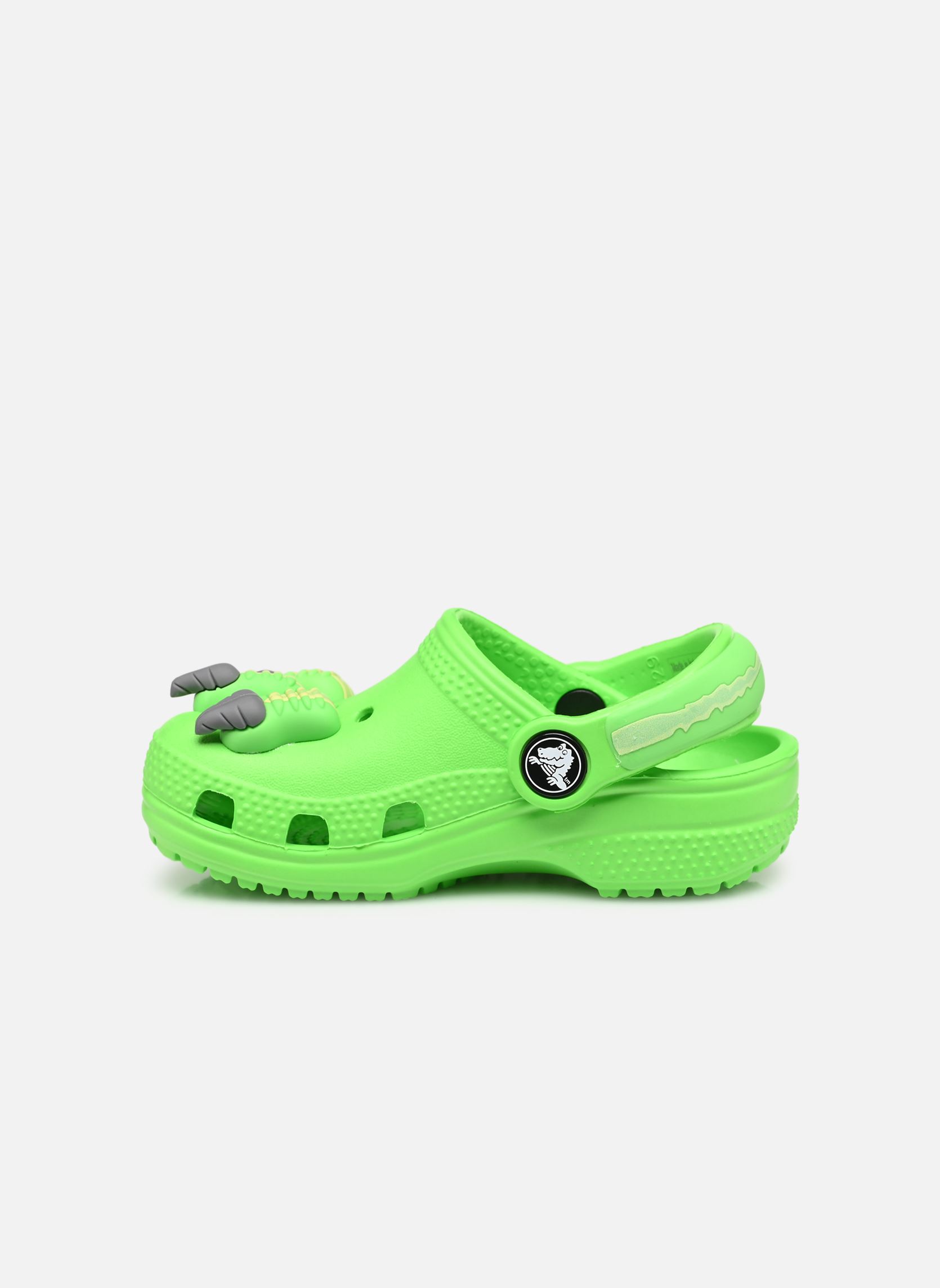 Mules et sabots Classic I AM Dinosaur Clog T GrSl vert Crocs Mules et sabots Classic I AM Dinosaur Clog T GrSl vert Green Slime