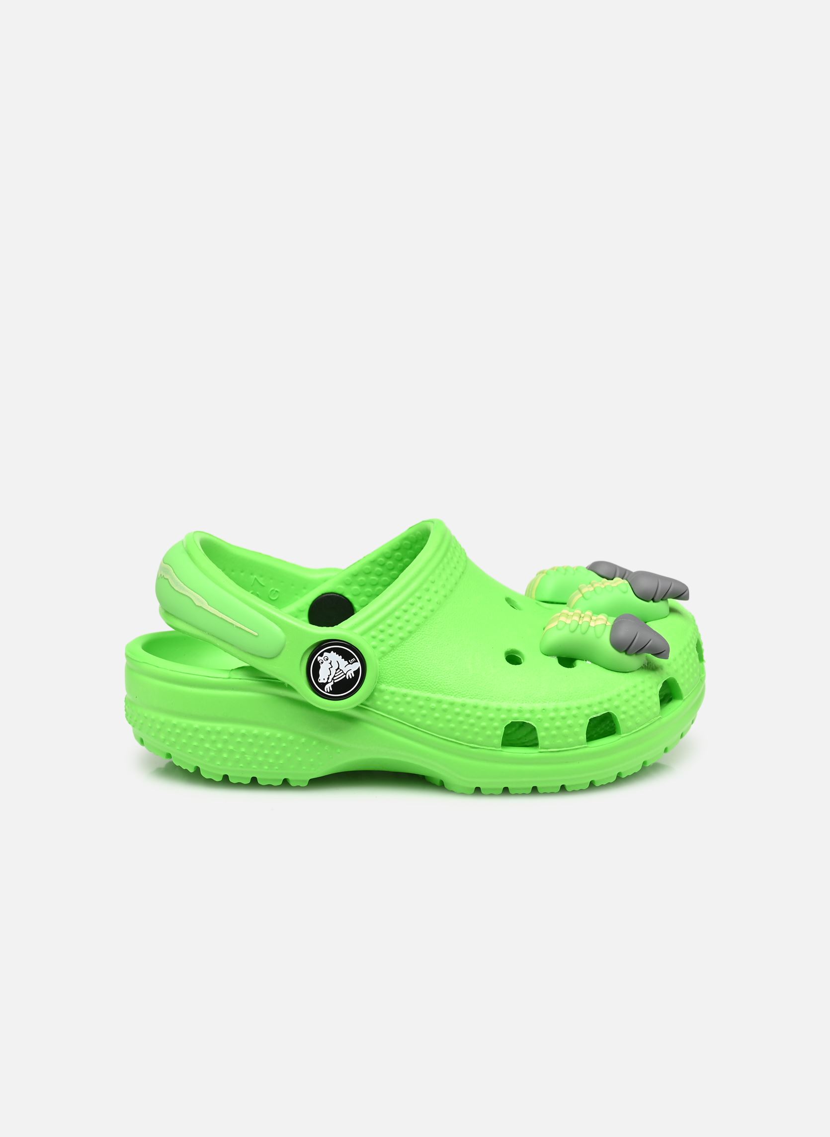 Mules et sabots Classic I AM Dinosaur Clog T GrSl vert Crocs Mules et sabots Classic I AM Dinosaur Clog T GrSl vert Green Slime