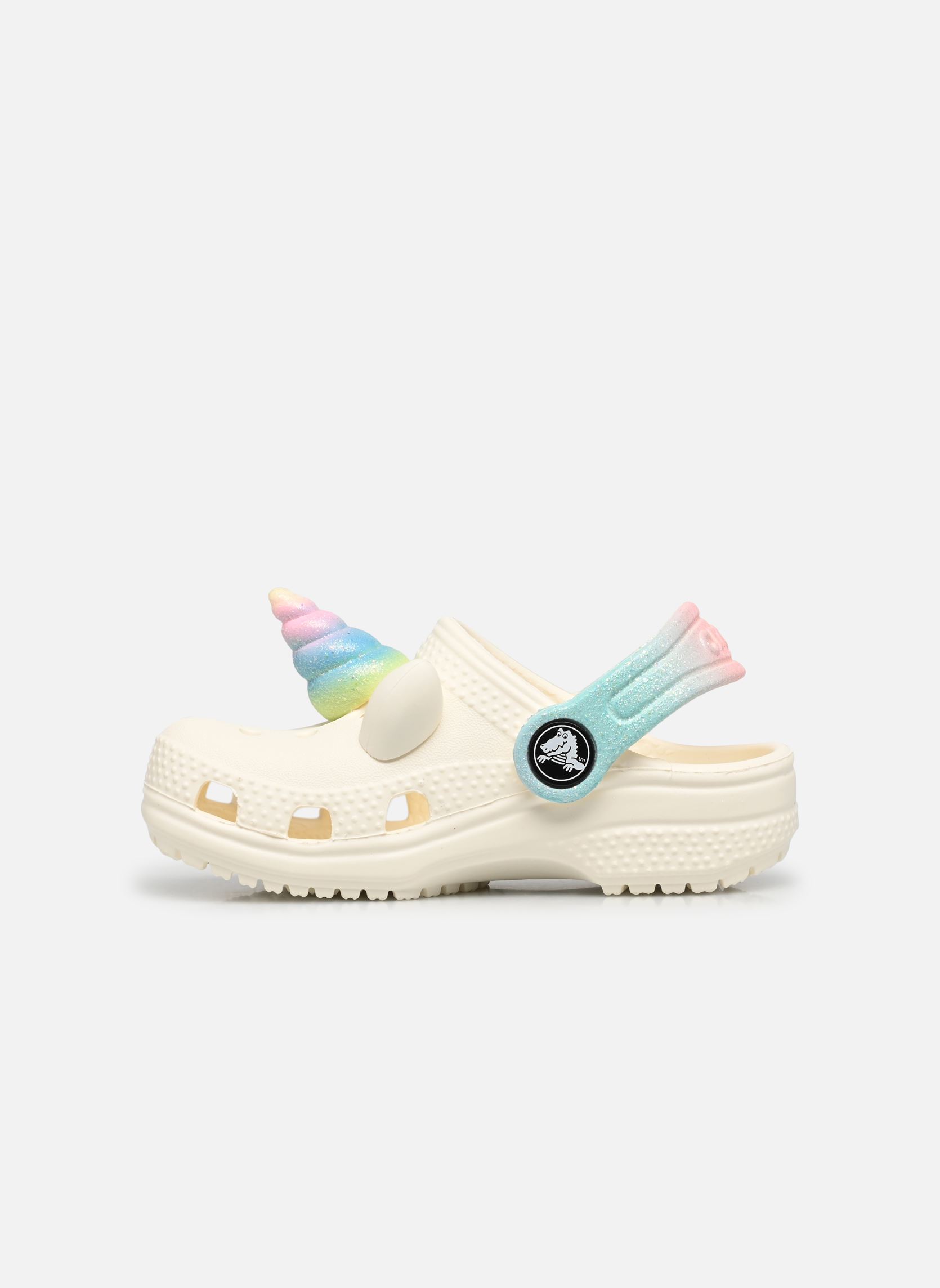 Mules et sabots Classic IAM Rainbow UnicornCgT Chk blanc Crocs Mules et sabots Classic IAM Rainbow UnicornCgT Chk blanc Chalk