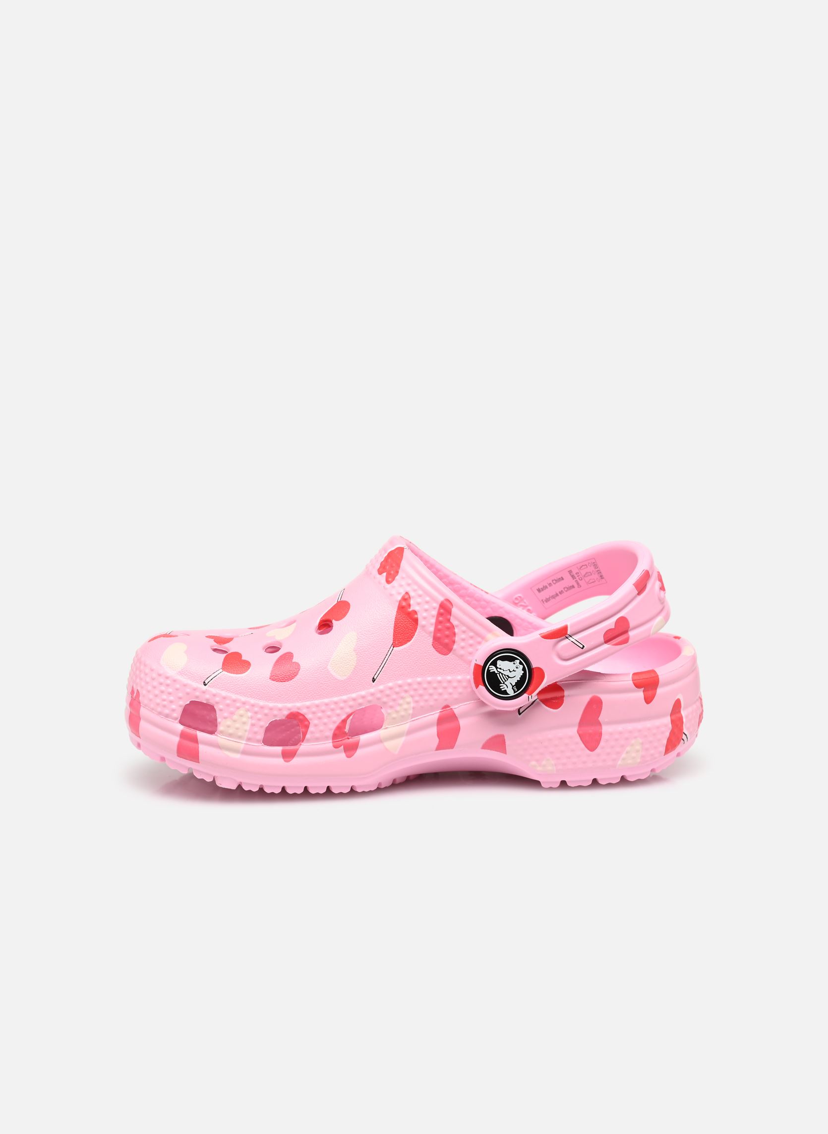 Pantoletten und Clogs Classic VDay Clog K Fmgo mädchen rosa Crocs Pantoletten und Clogs Classic VDay Clog K Fmgo mädchen rosa Flamingo