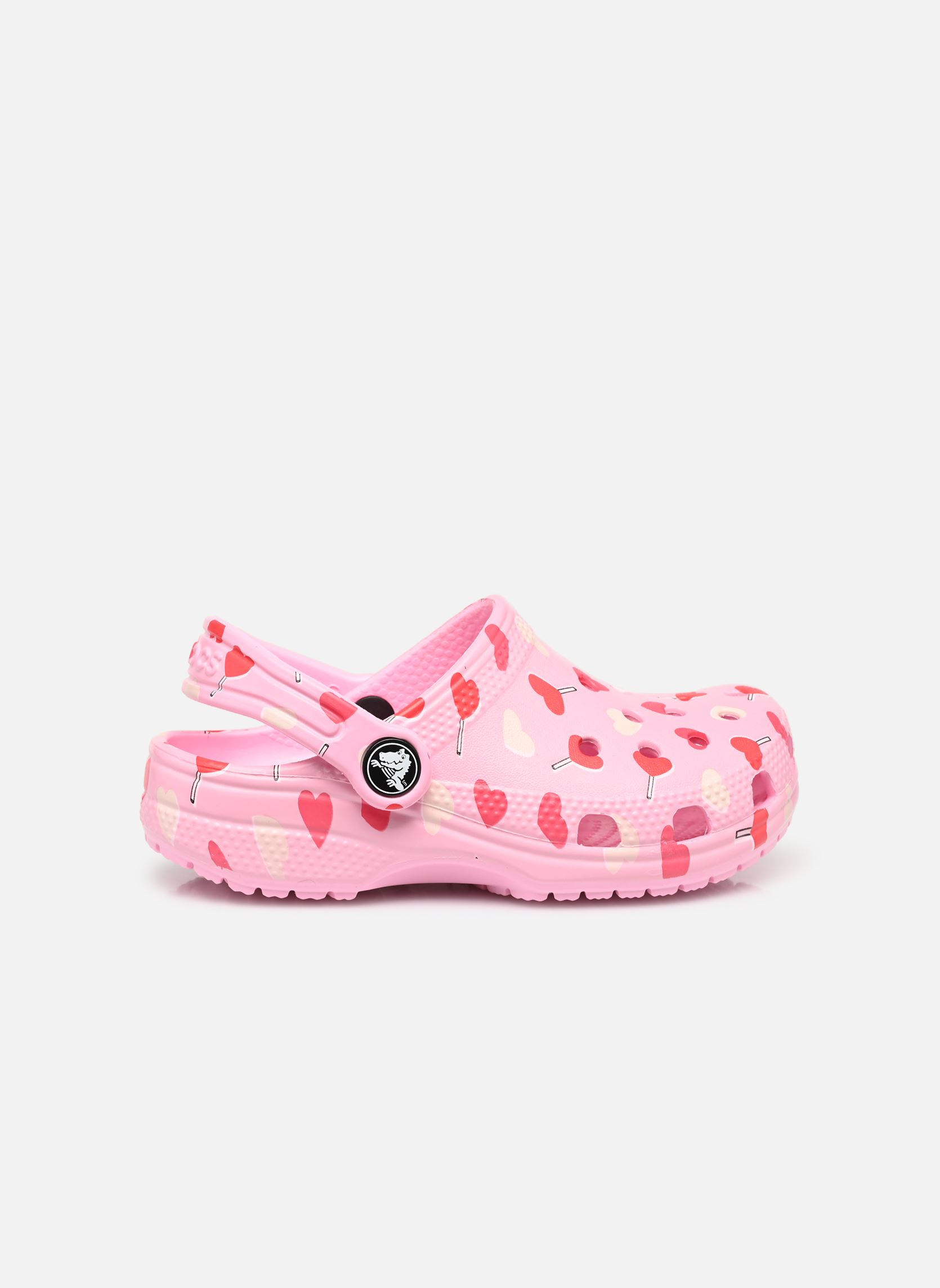 Pantoletten und Clogs Classic VDay Clog K Fmgo mädchen rosa Crocs Pantoletten und Clogs Classic VDay Clog K Fmgo mädchen rosa Flamingo