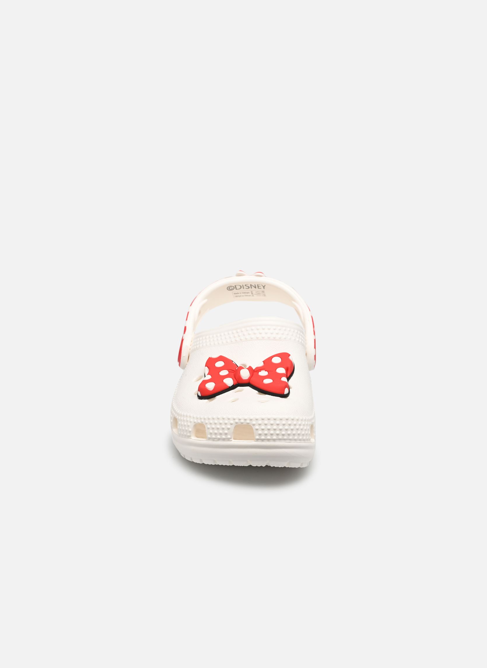 Mules et sabots Disney Minnie Mouse Cls Clg T Whi/Red fille blanc Crocs Mules et sabots Disney Minnie Mouse Cls Clg T Whi/Red fille blanc White/red
