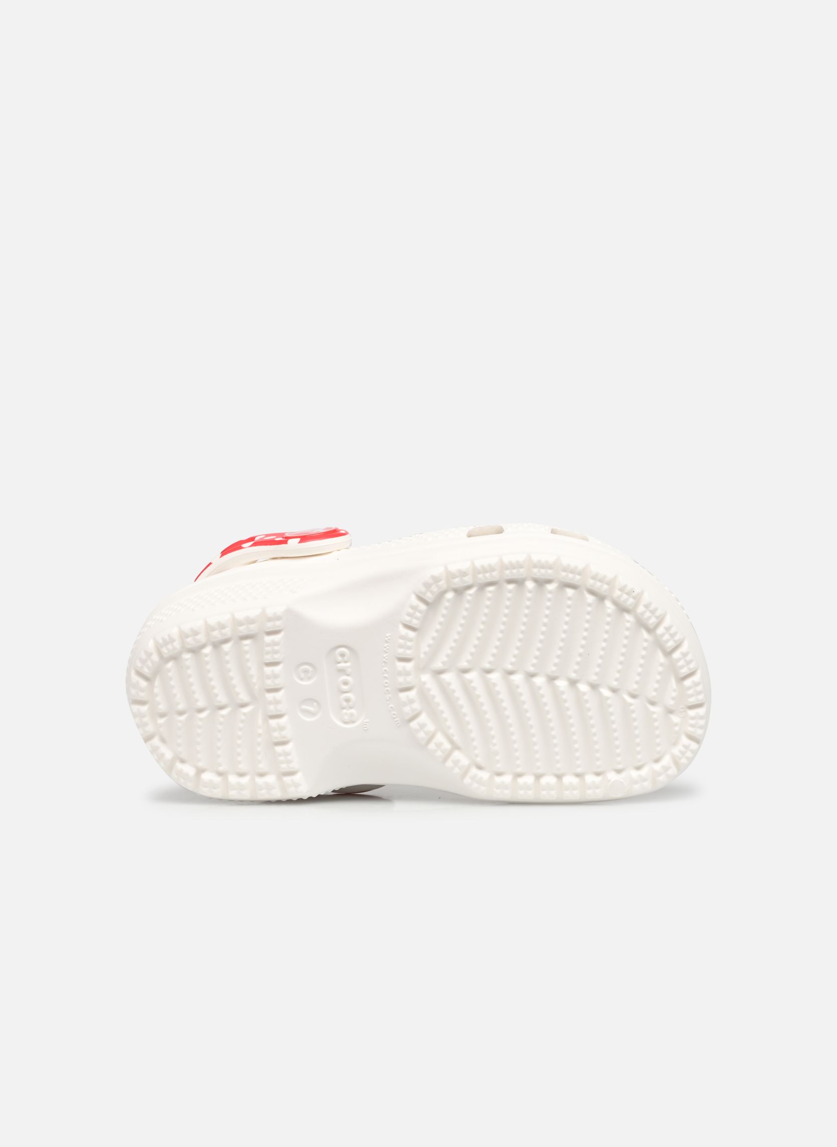 Mules et sabots Disney Minnie Mouse Cls Clg T Whi/Red fille blanc Crocs Mules et sabots Disney Minnie Mouse Cls Clg T Whi/Red fille blanc White/red
