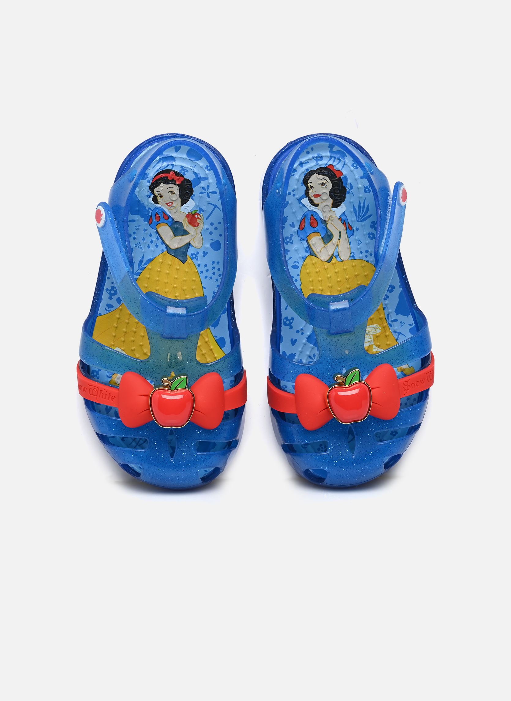 Sandales Snow White Isabella Sandal T BCb fille bleu Crocs Sandales Snow White Isabella Sandal T BCb fille bleu BRIGHT COBALT