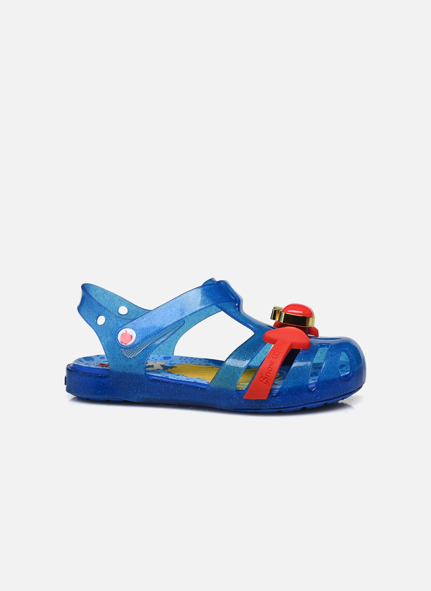 Sandales Snow White Isabella Sandal T BCb fille bleu Crocs Sandales Snow White Isabella Sandal T BCb fille bleu BRIGHT COBALT