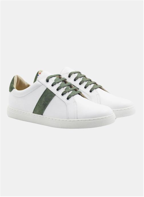 JULES & JENN Baskets basses Baskets MIF cuir blanc homme blanc