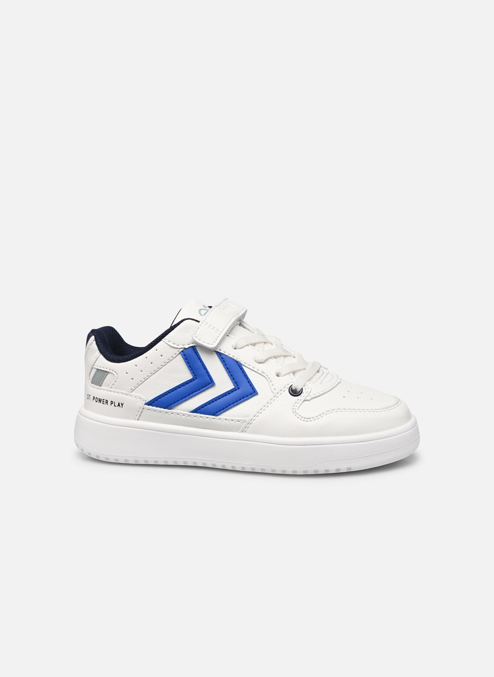 Baskets ST. POWER PLAY JR blanc Hummel Baskets ST. POWER PLAY JR blanc WHITE/BLACK IRIS
