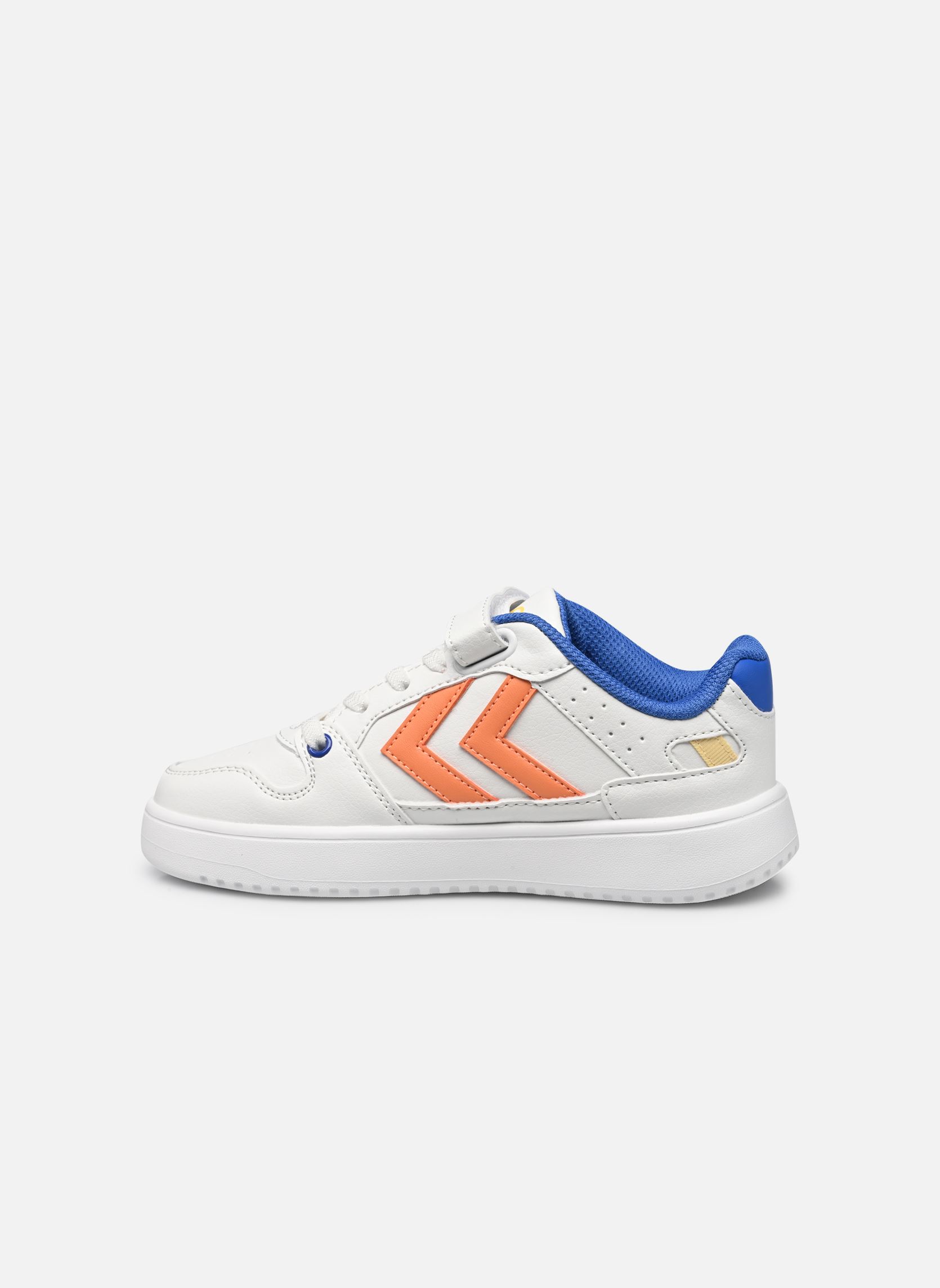 Baskets ST. POWER PLAY JR blanc Hummel Baskets ST. POWER PLAY JR blanc WHITE/ORANGE