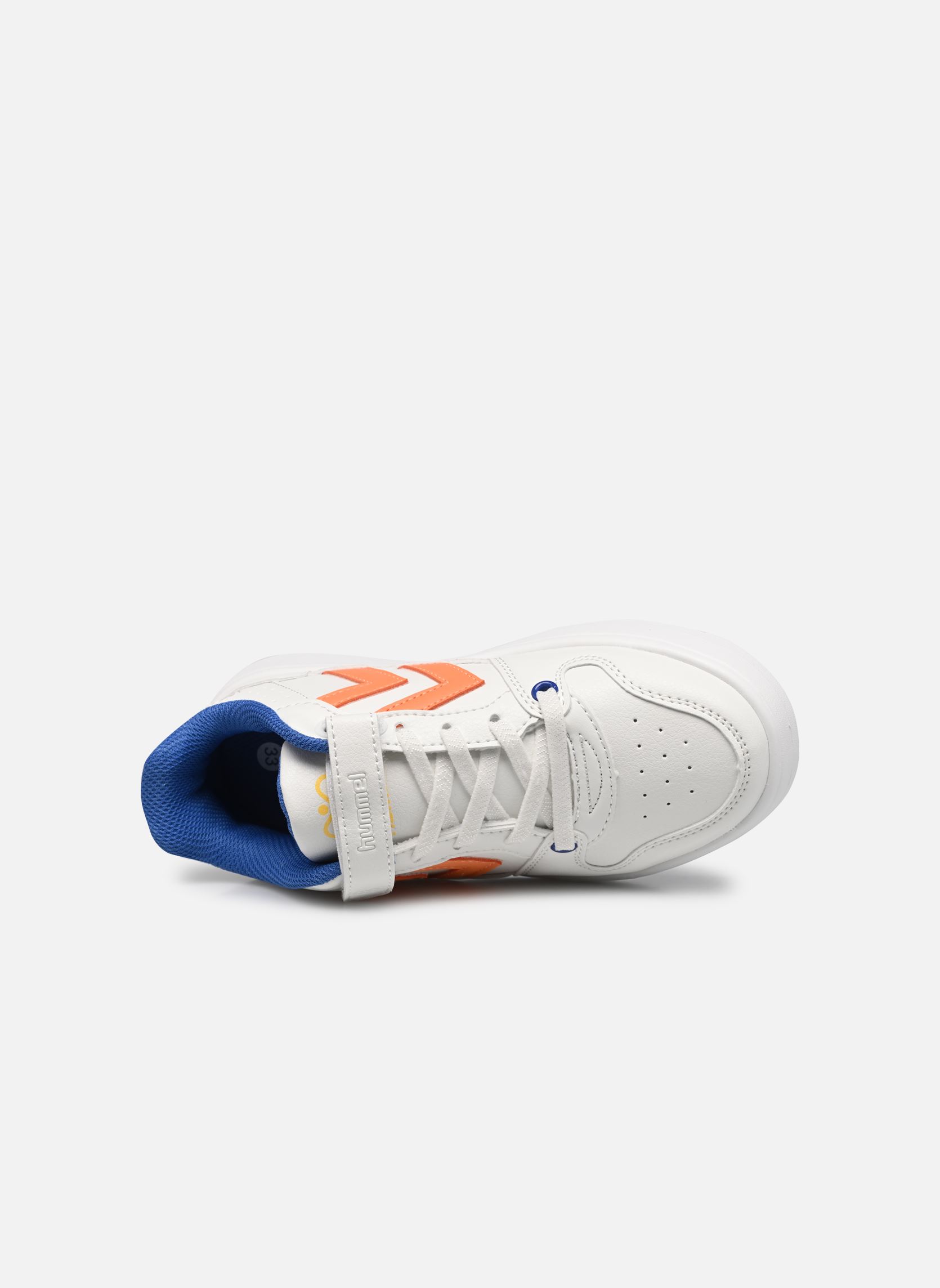 Baskets ST. POWER PLAY JR blanc Hummel Baskets ST. POWER PLAY JR blanc WHITE/ORANGE