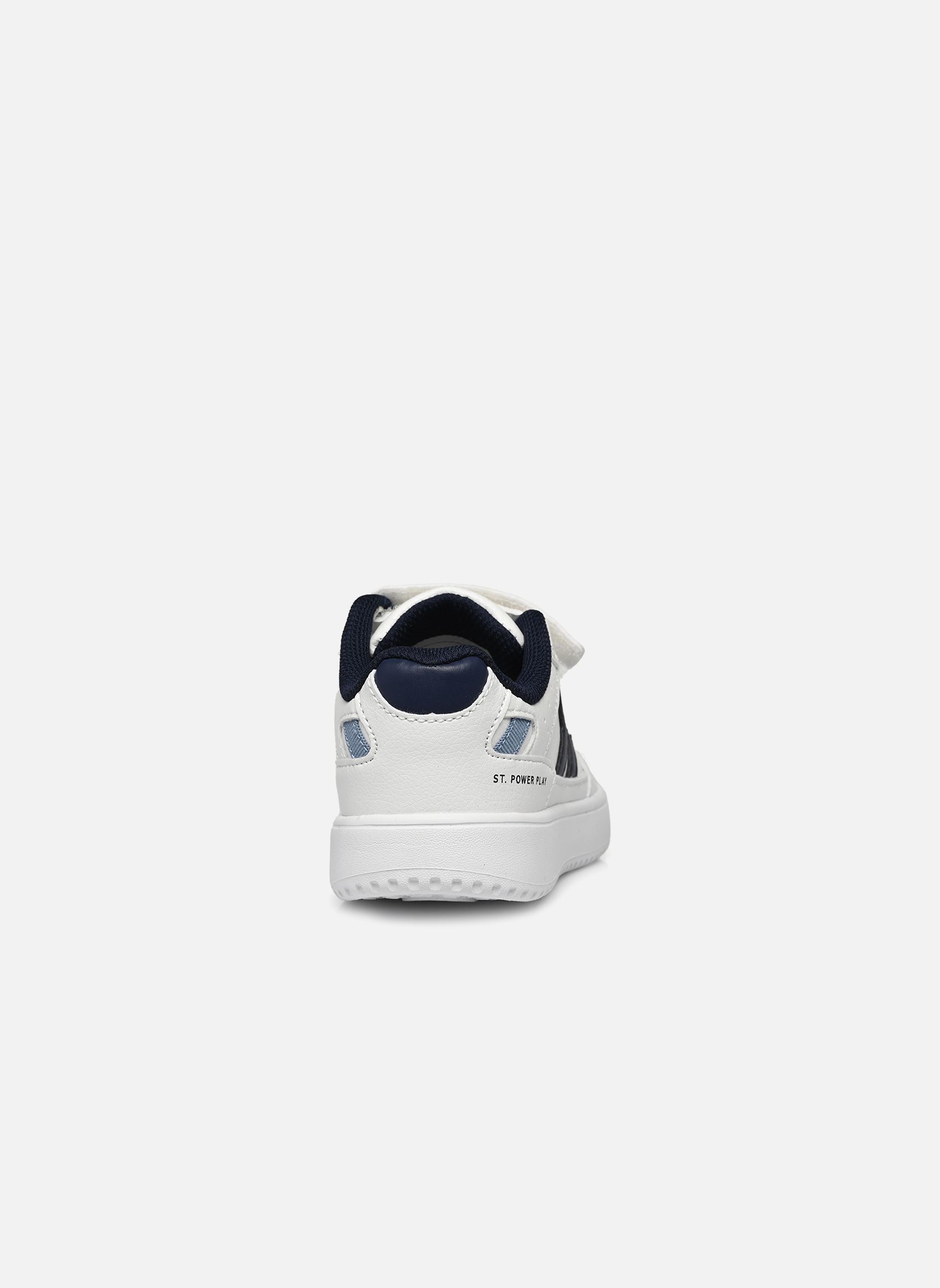 Baskets ST. POWER PLAY JR garçon blanc Hummel Baskets ST. POWER PLAY JR garçon blanc White/blue