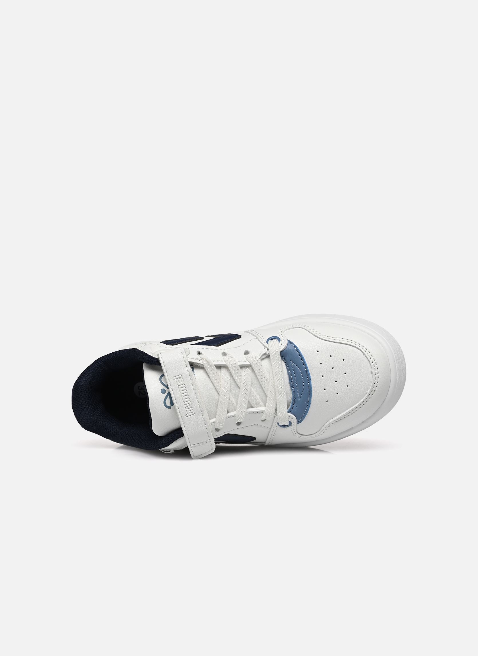 Baskets ST. POWER PLAY JR garçon blanc Hummel Baskets ST. POWER PLAY JR garçon blanc White/blue