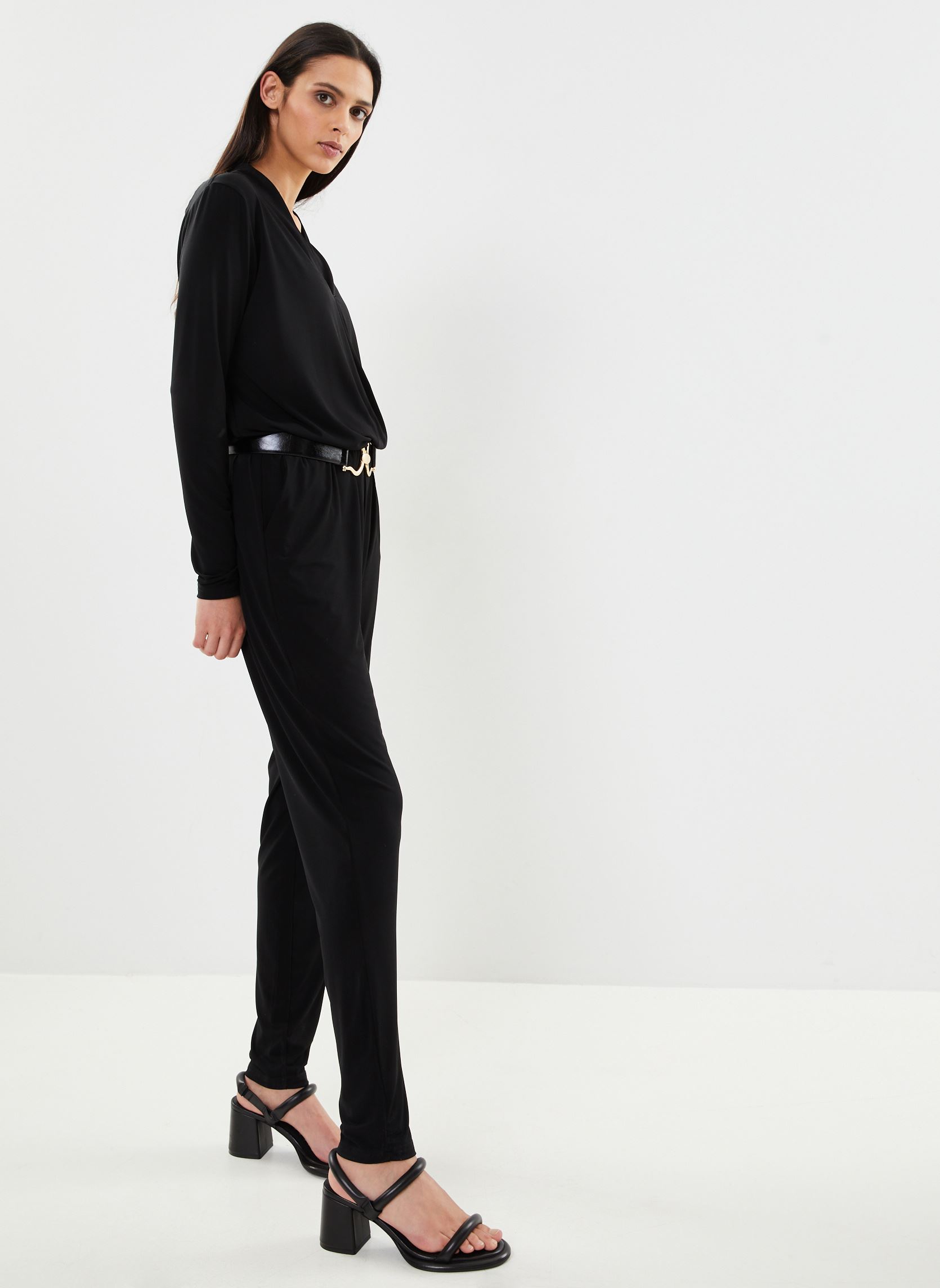 Combinaisons pantalon Ihlima Ju femme noir Ichi Combinaisons pantalon Ihlima Ju femme noir BLACK