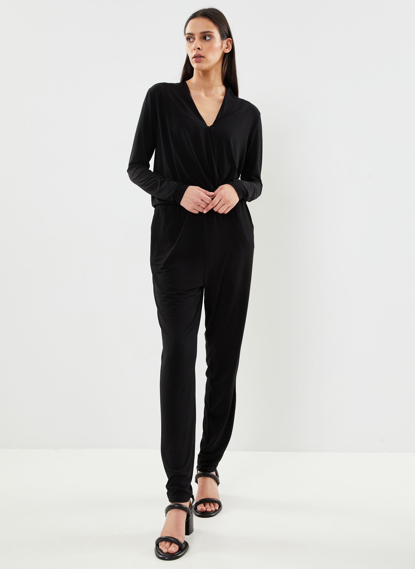 Combinaisons pantalon Ihlima Ju femme noir Ichi Combinaisons pantalon Ihlima Ju femme noir BLACK