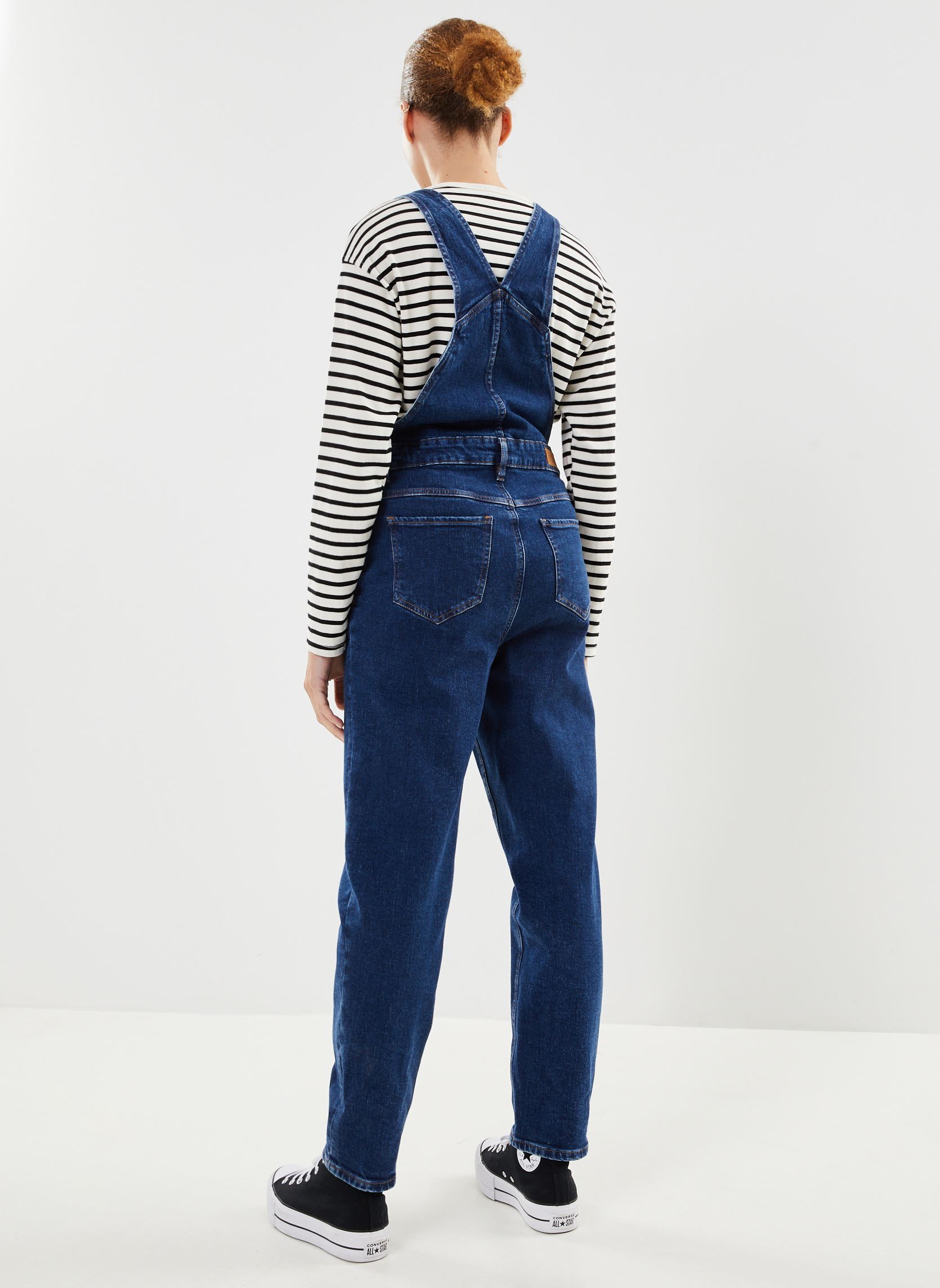 Salopette Ihcamryn Oa donna blu Ichi Salopette Ihcamryn Oa donna blu WASHED DARK BLUE