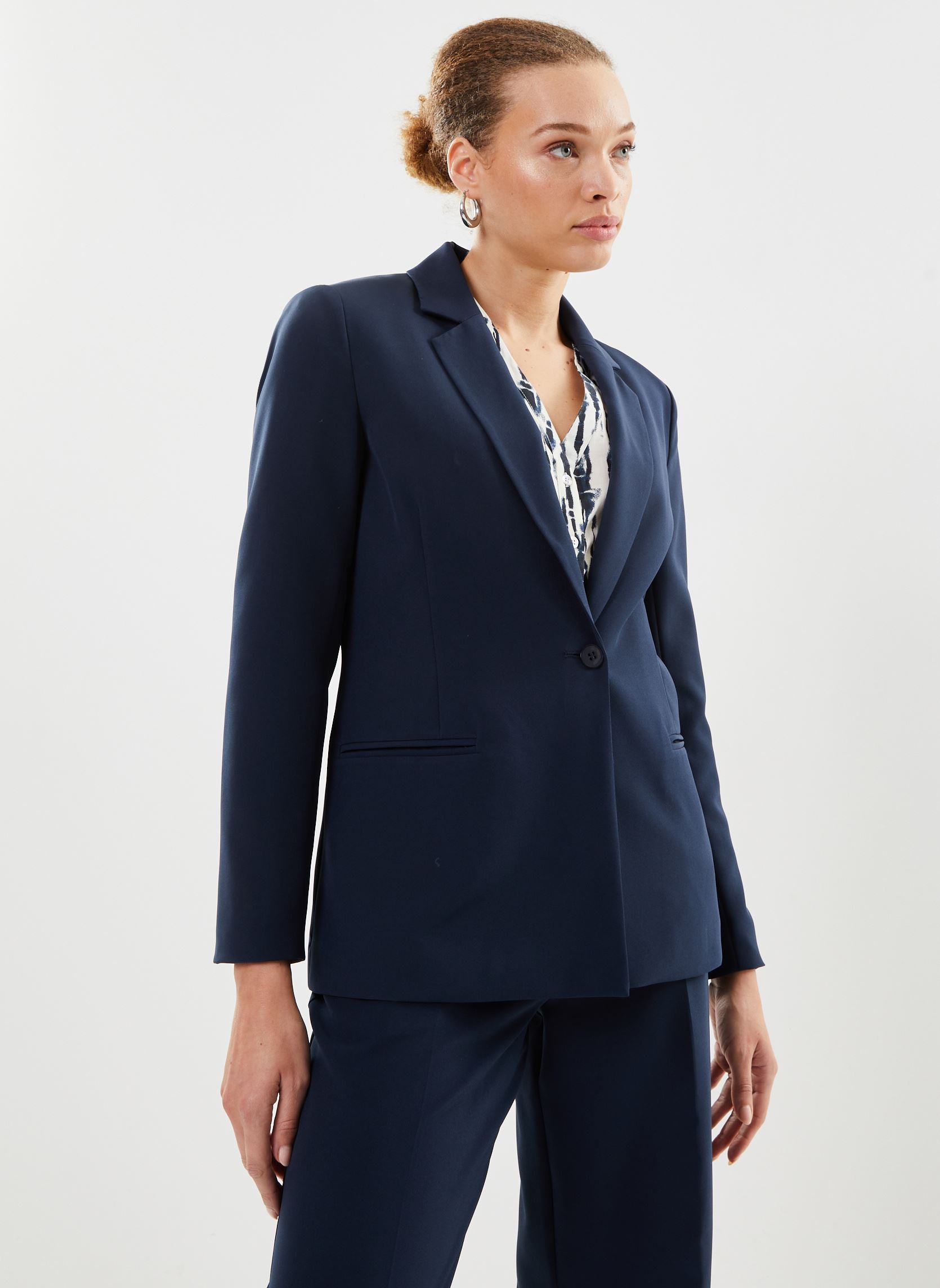 Blazer Ihlexi Bl3 damen blau Ichi Blazer Ihlexi Bl3 damen blau Total Eclipse