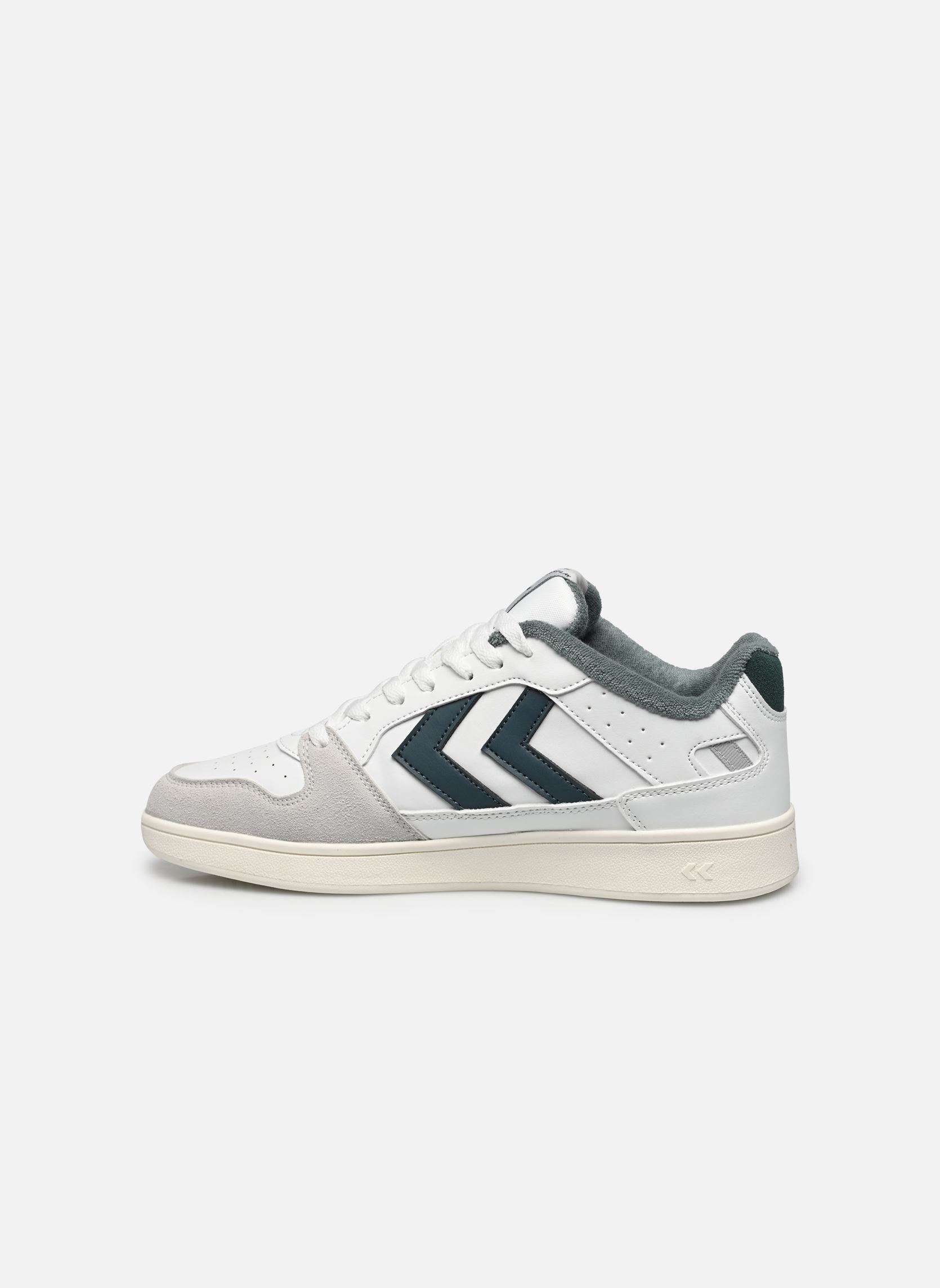 Sneakers ST. POWER PLAY PL heren wit Hummel Sneakers ST. POWER PLAY PL heren wit WHITE/STORMY WEATHER
