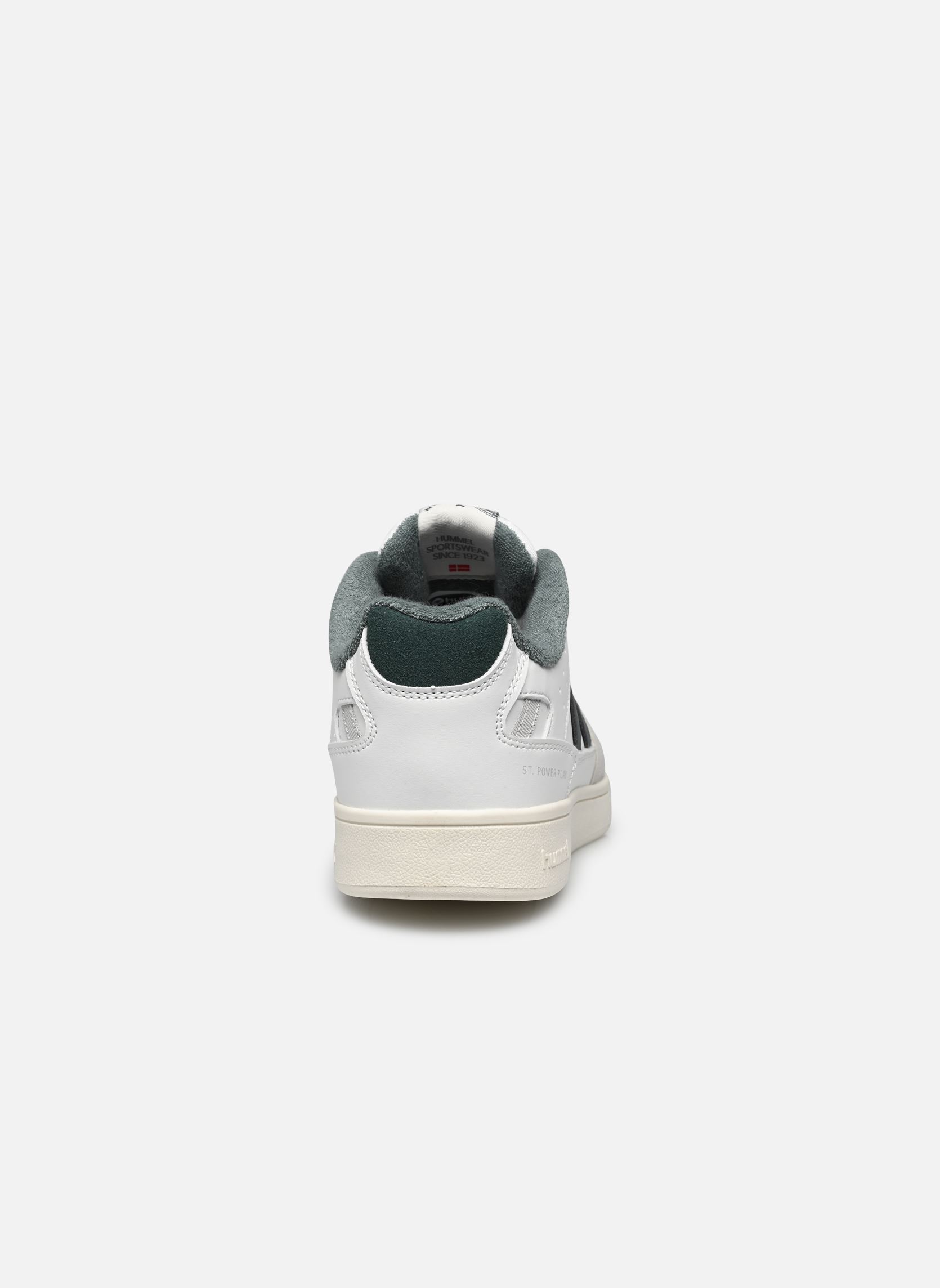 Sneakers ST. POWER PLAY PL heren wit Hummel Sneakers ST. POWER PLAY PL heren wit WHITE/STORMY WEATHER