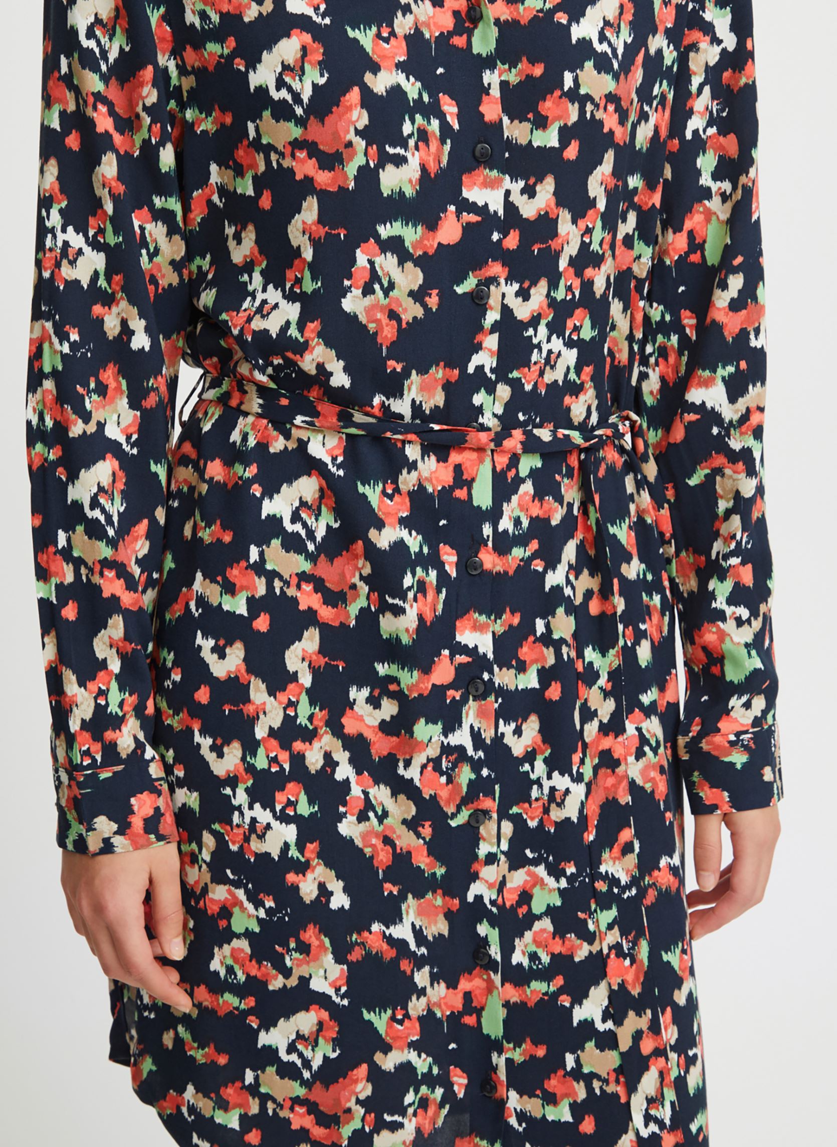 Robes Ihvera Dr29 femme multicolore Ichi Robes Ihvera Dr29 femme multicolore Total Eclipse Multi aop