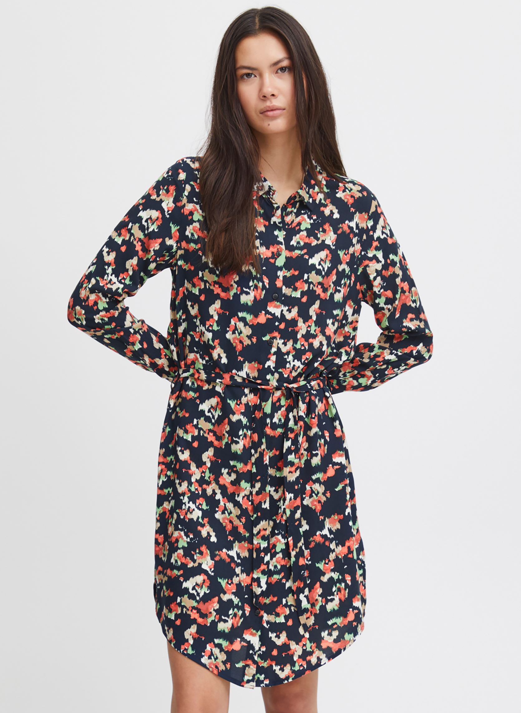 Robes Ihvera Dr29 femme multicolore Ichi Robes Ihvera Dr29 femme multicolore Total Eclipse Multi aop