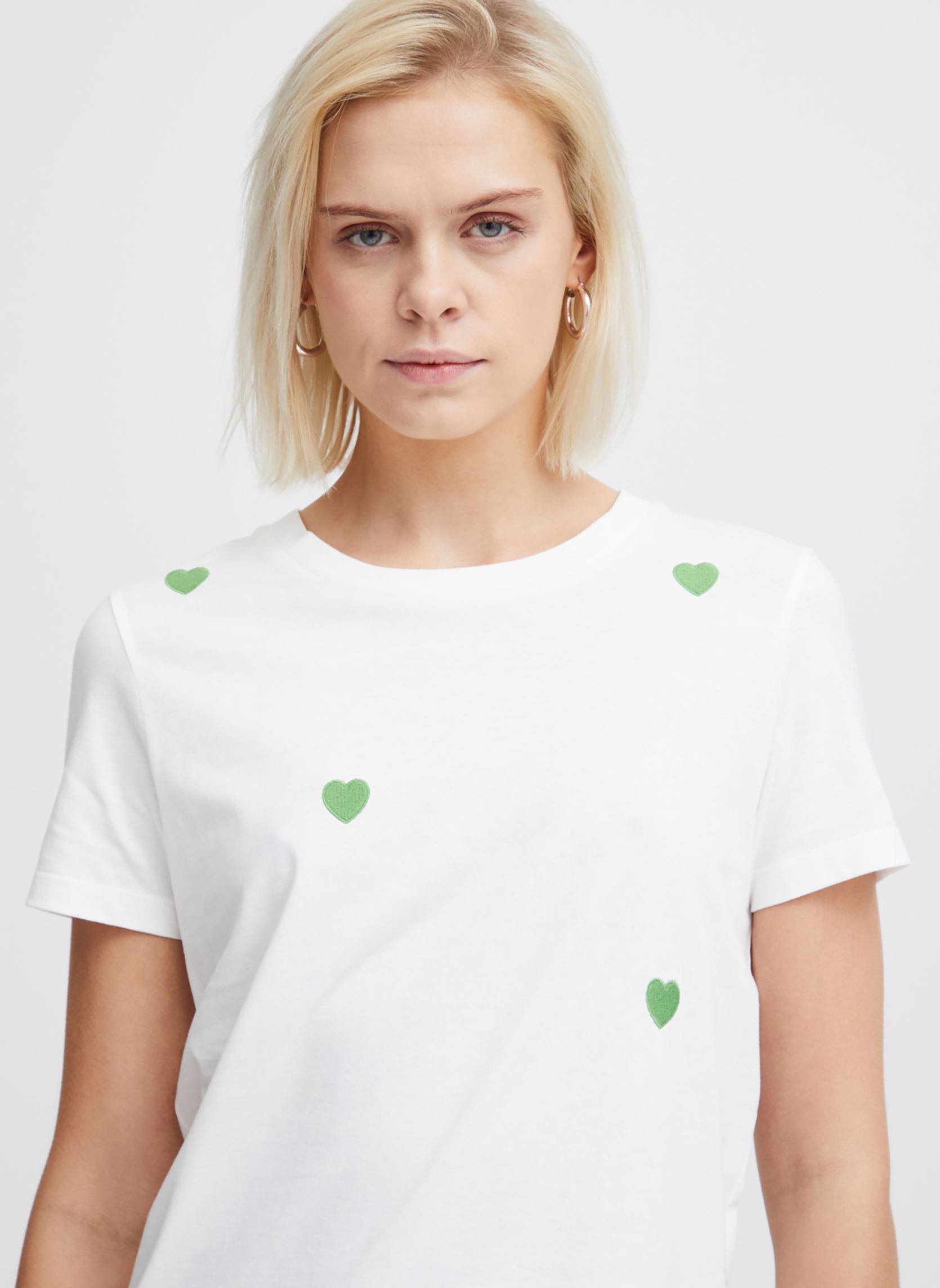 T-Shirts Ihcamino Ss18 damen weiß Ichi T-Shirts Ihcamino Ss18 damen weiß Cloud Dancer