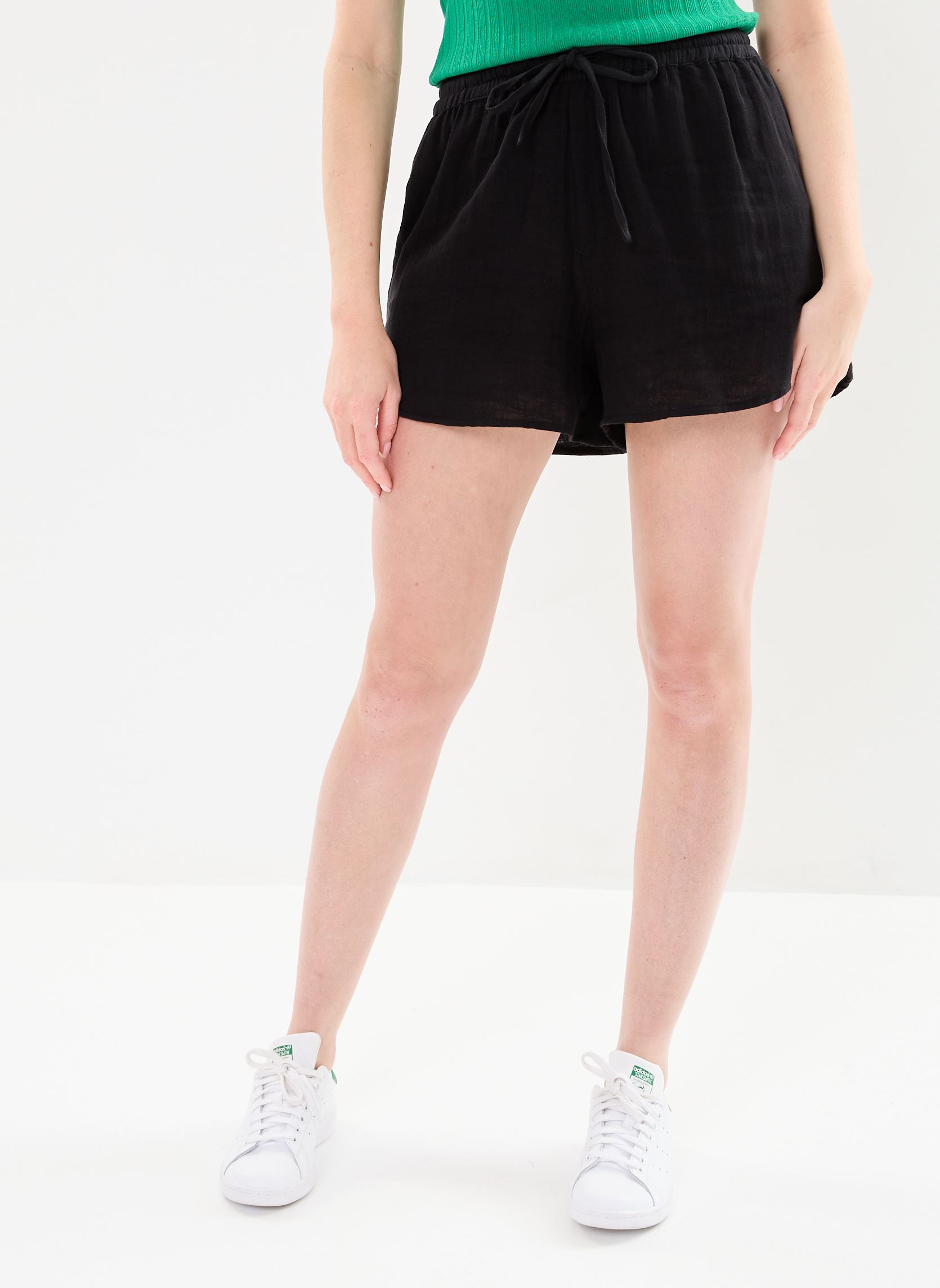 Shorts Iafoxa Beach Sho2 femme noir Ichi Shorts Iafoxa Beach Sho2 femme noir BLACK