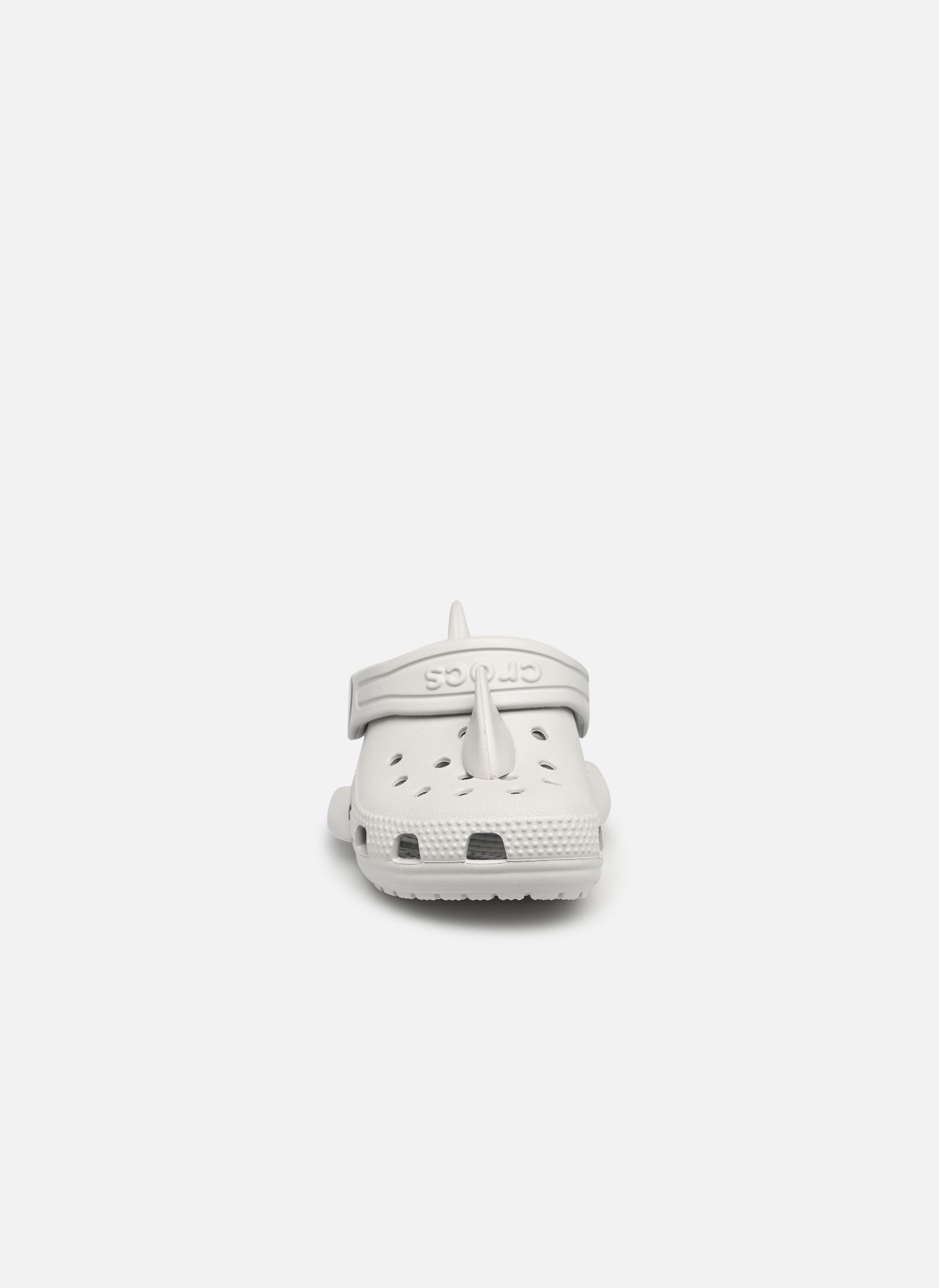Pantoletten und Clogs Classic IAM Shark Clog jungen grau Crocs Pantoletten und Clogs Classic IAM Shark Clog jungen grau ATMOSPHERE