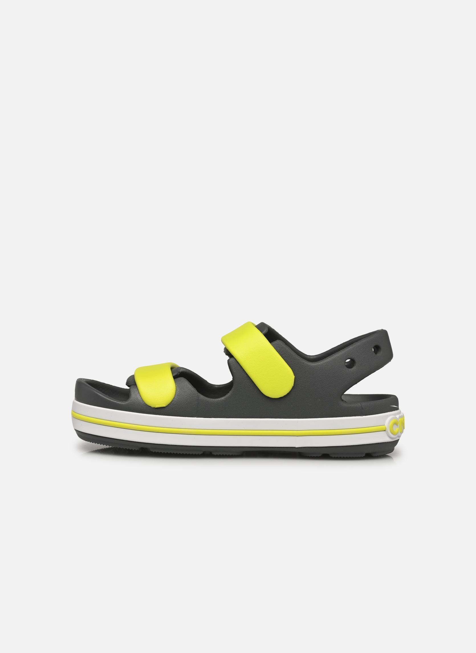 Sandales Crocband Cruiser Sandal K garçon multicolore Crocs Sandales Crocband Cruiser Sandal K garçon multicolore SLATE GREY/ACIDITY
