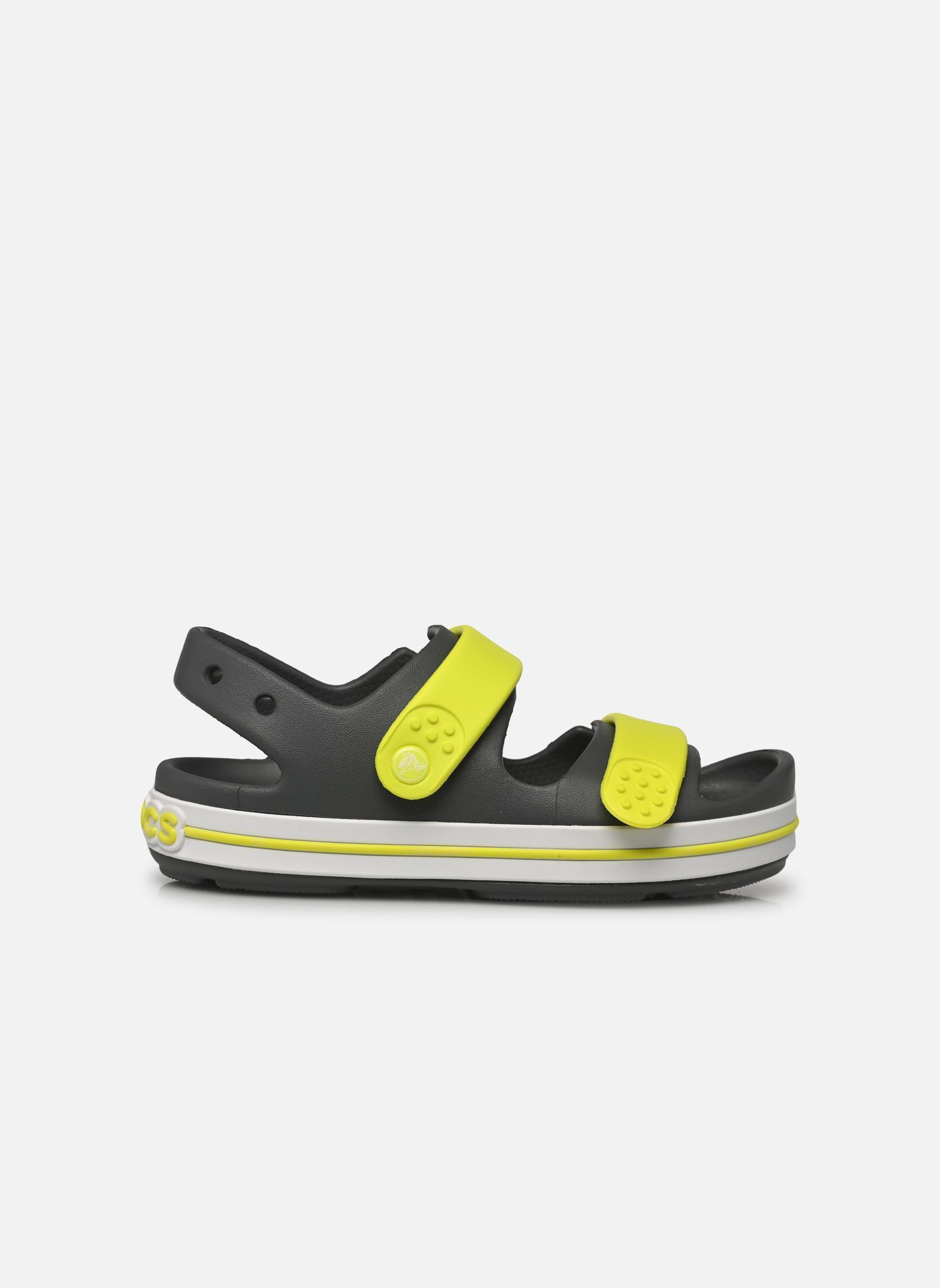 Sandales Crocband Cruiser Sandal K garçon multicolore Crocs Sandales Crocband Cruiser Sandal K garçon multicolore SLATE GREY/ACIDITY