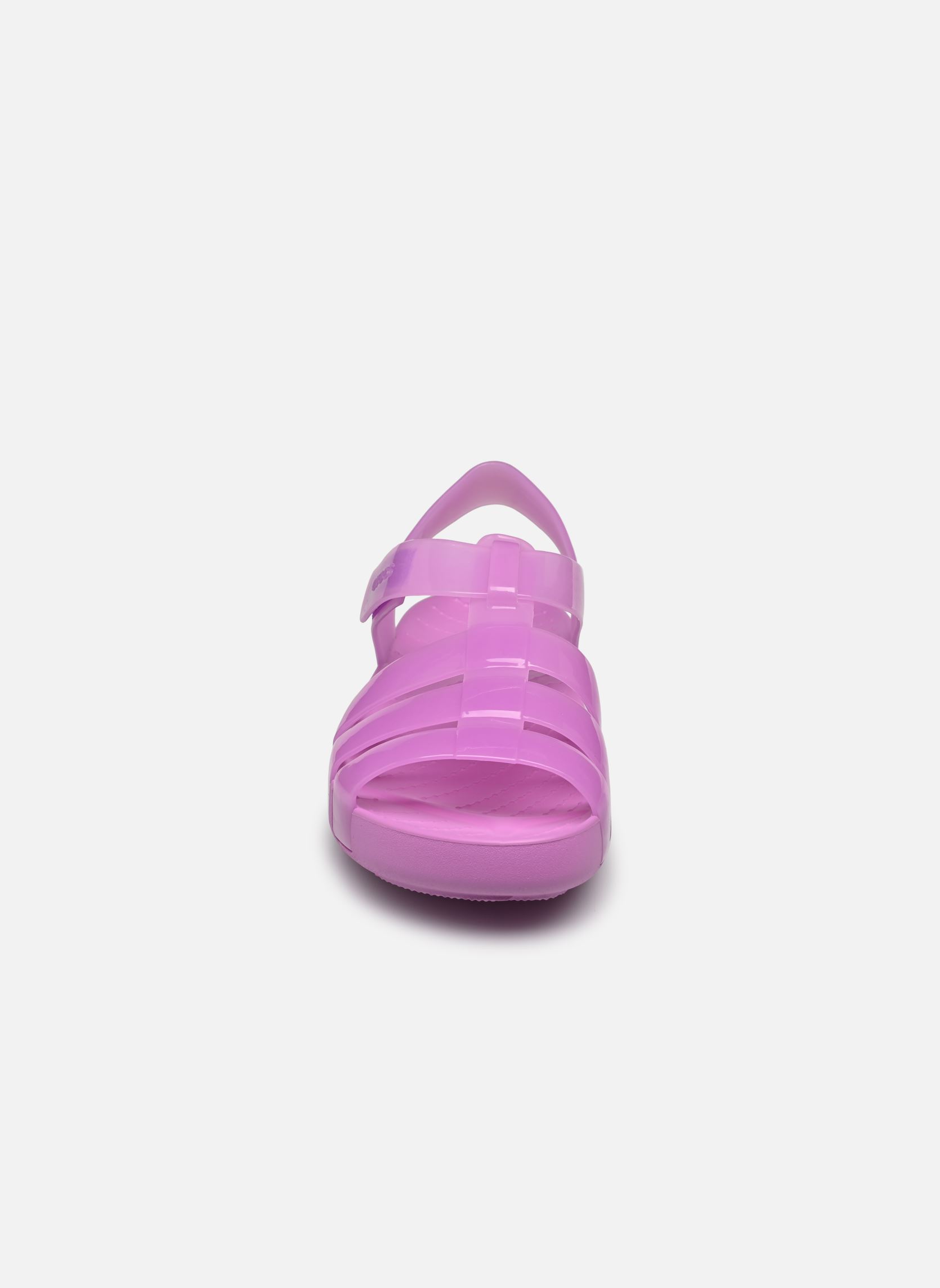 Flip-Flops und Badeschlappen Isabella Jelly Sandal K mädchen blau Crocs Flip-Flops und Badeschlappen Isabella Jelly Sandal K mädchen blau BUBBLE