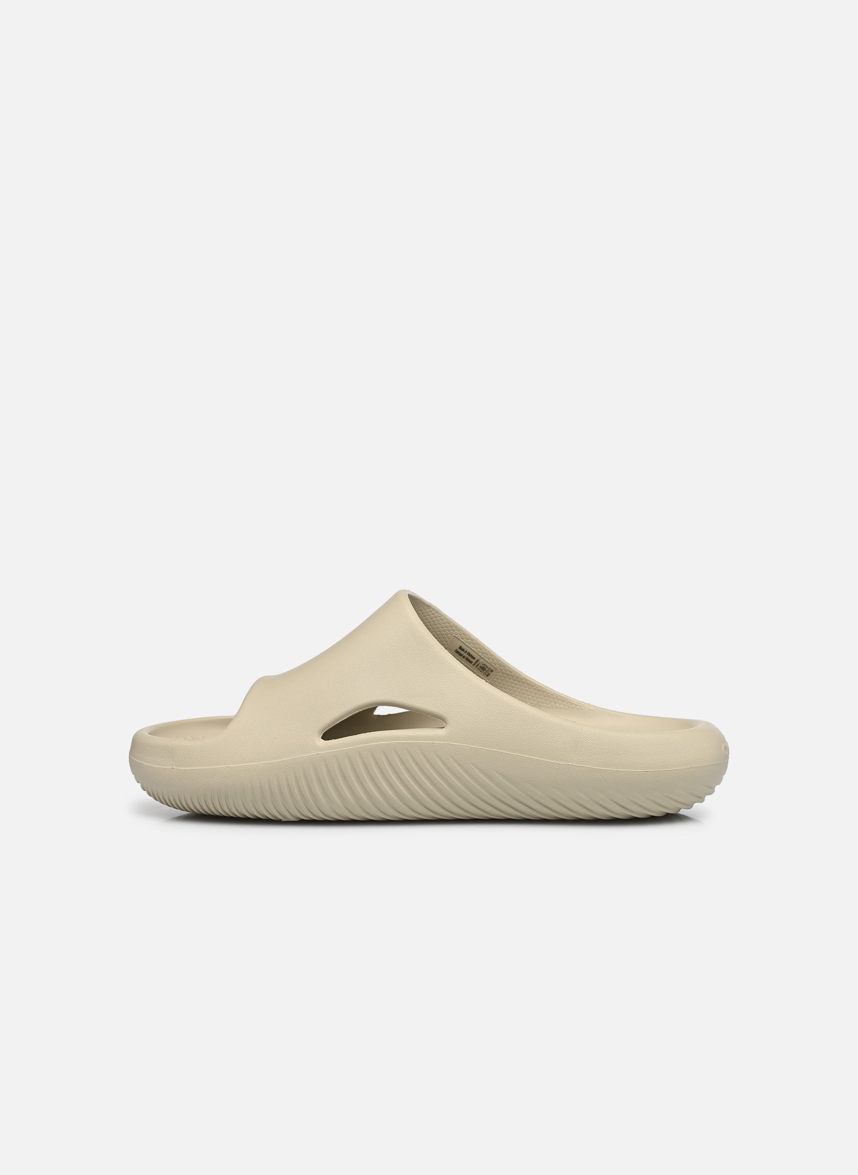 Pantoletten Mellow Recovery Slide M herren beige Crocs Pantoletten Mellow Recovery Slide M herren beige Meteor