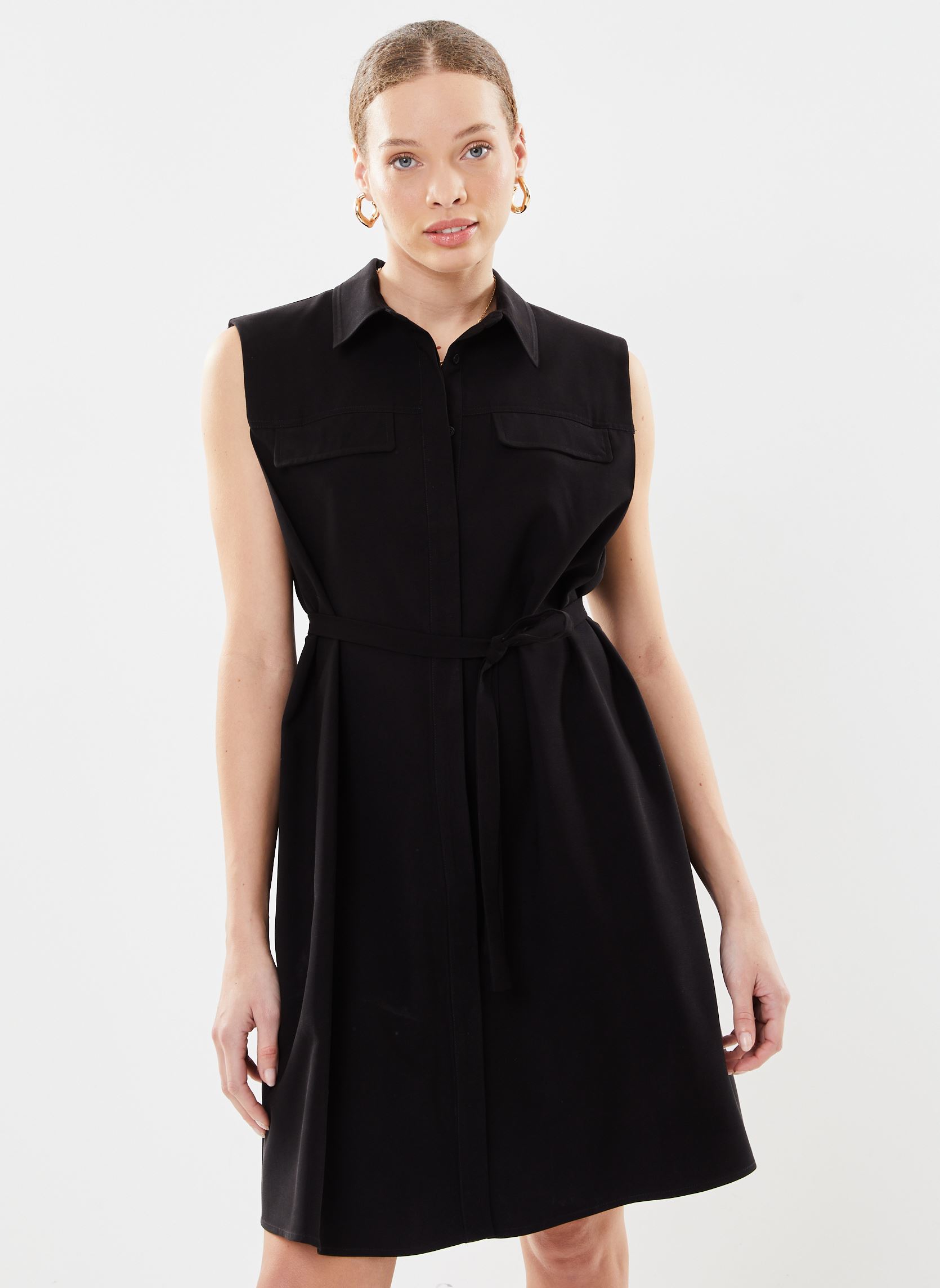Robes Ihhizta Dr femme noir Ichi Robes Ihhizta Dr femme noir Black