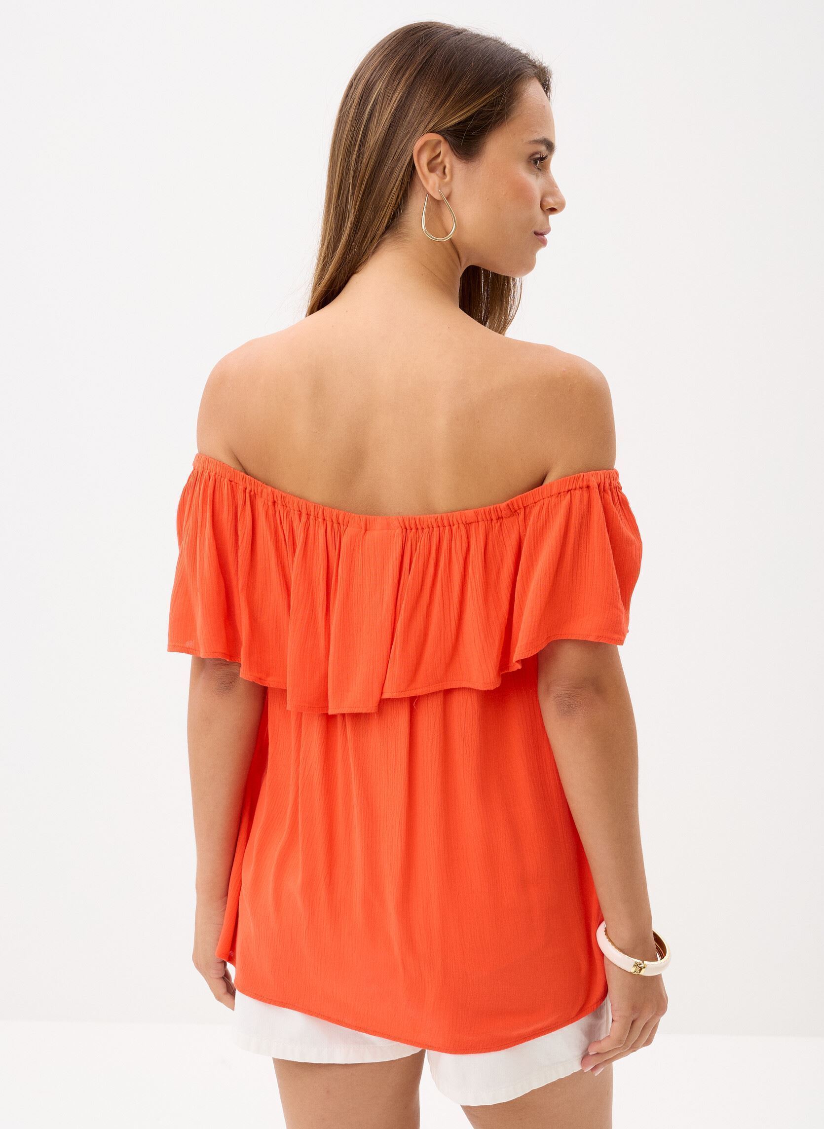 Kurzarm-Blusen Ihmarrakech So Ss damen rot Ichi Kurzarm-Blusen Ihmarrakech So Ss damen rot GRENADINE