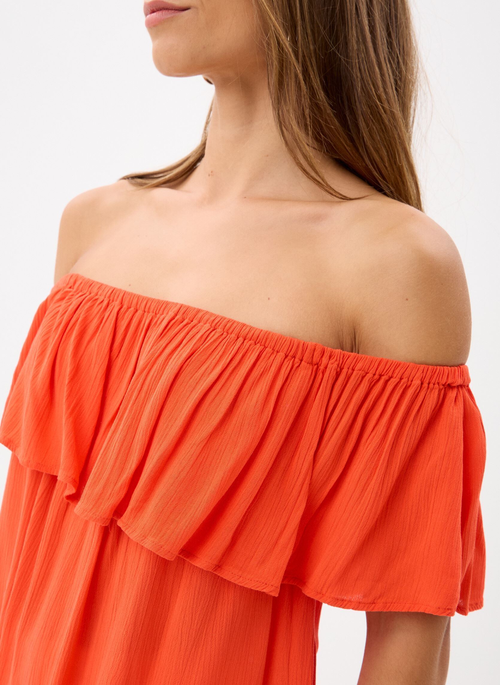 Kurzarm-Blusen Ihmarrakech So Ss damen rot Ichi Kurzarm-Blusen Ihmarrakech So Ss damen rot GRENADINE