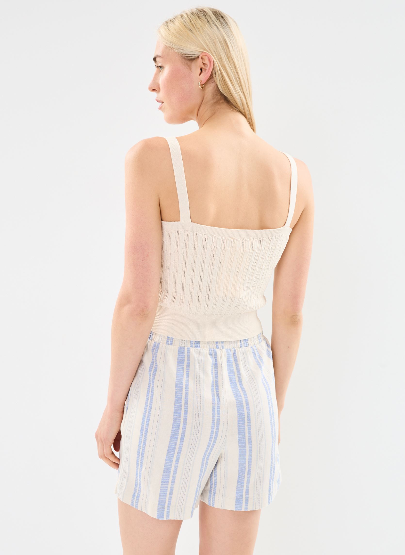 Shorts Ihlino Sho femme multicolore Ichi Shorts Ihlino Sho femme multicolore Cashmere Blue Stripe Aop