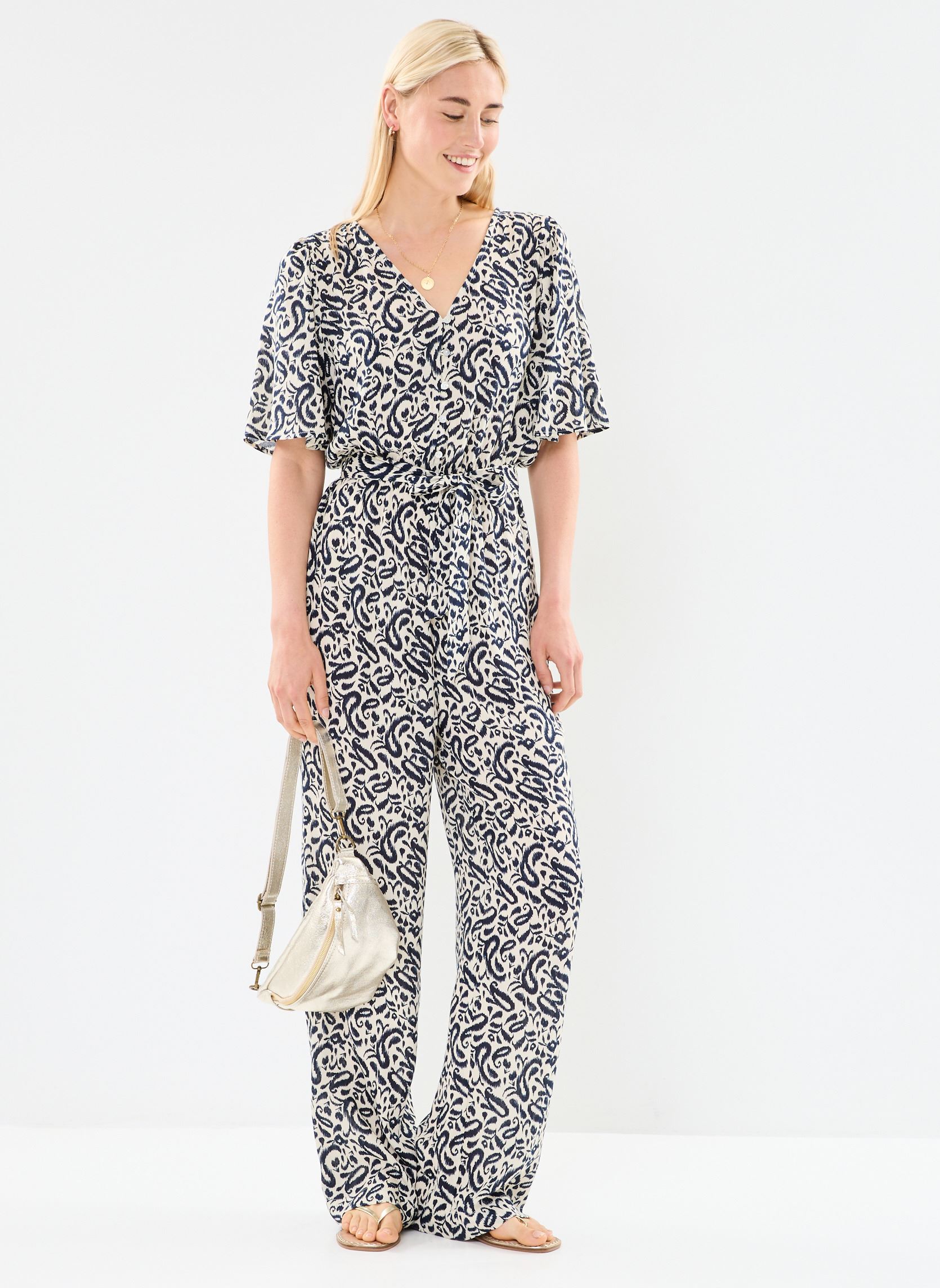 Jumpsuits Ihmarrakech Aop Js4 damen mehrfarbig Ichi Jumpsuits Ihmarrakech Aop Js4 damen mehrfarbig TOTAL ECLIPSE PAISLEY AOP