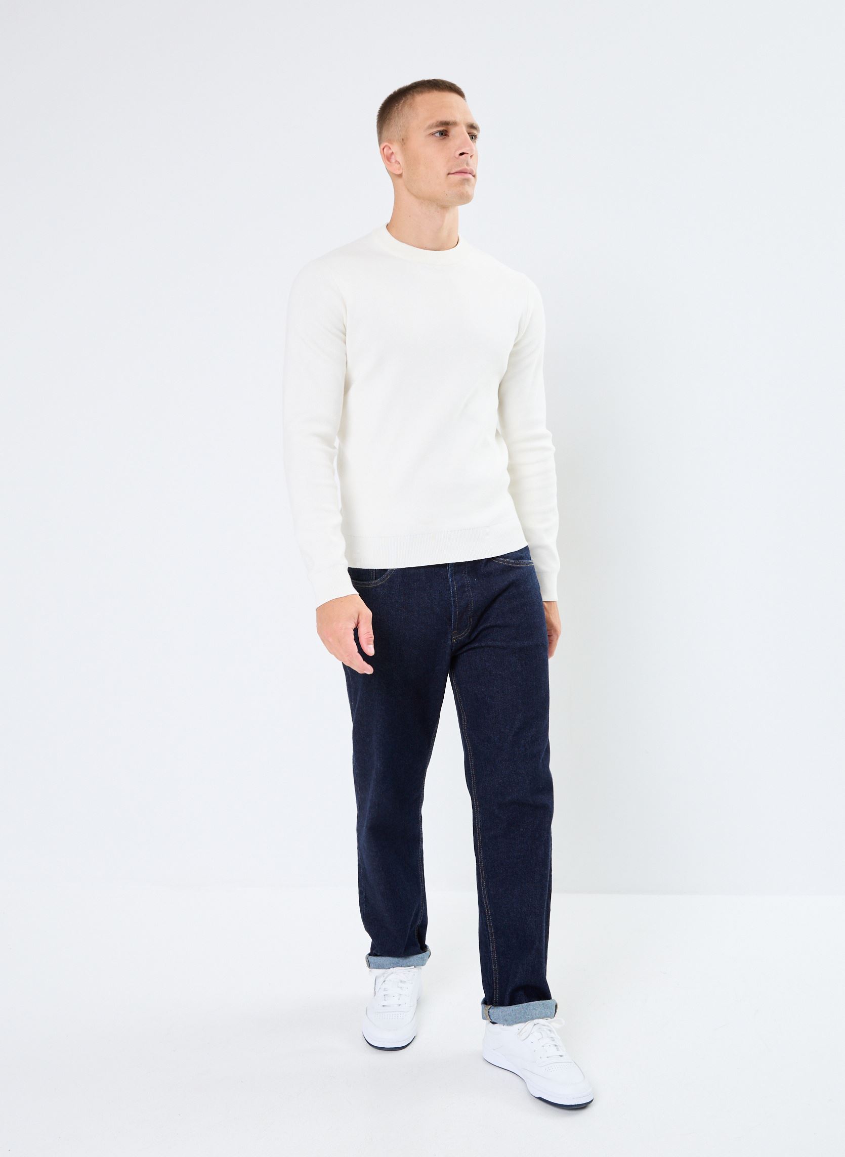 Pulls GUITTRY homme blanc Marvin&Co Pulls GUITTRY homme blanc COCONUT MILK