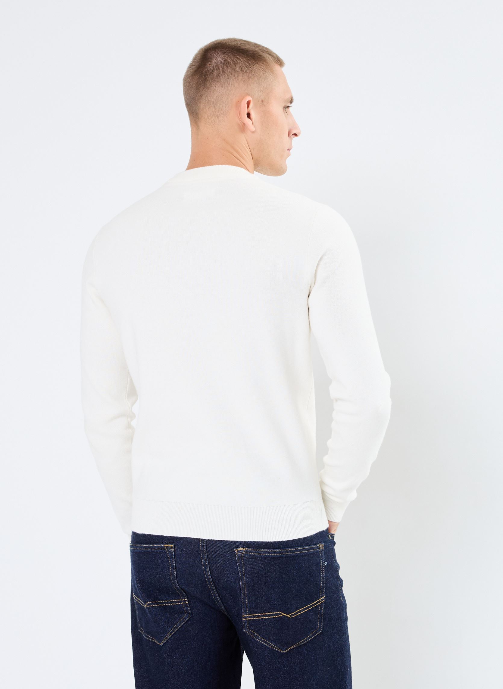 Pulls GUITTRY homme blanc Marvin&Co Pulls GUITTRY homme blanc COCONUT MILK