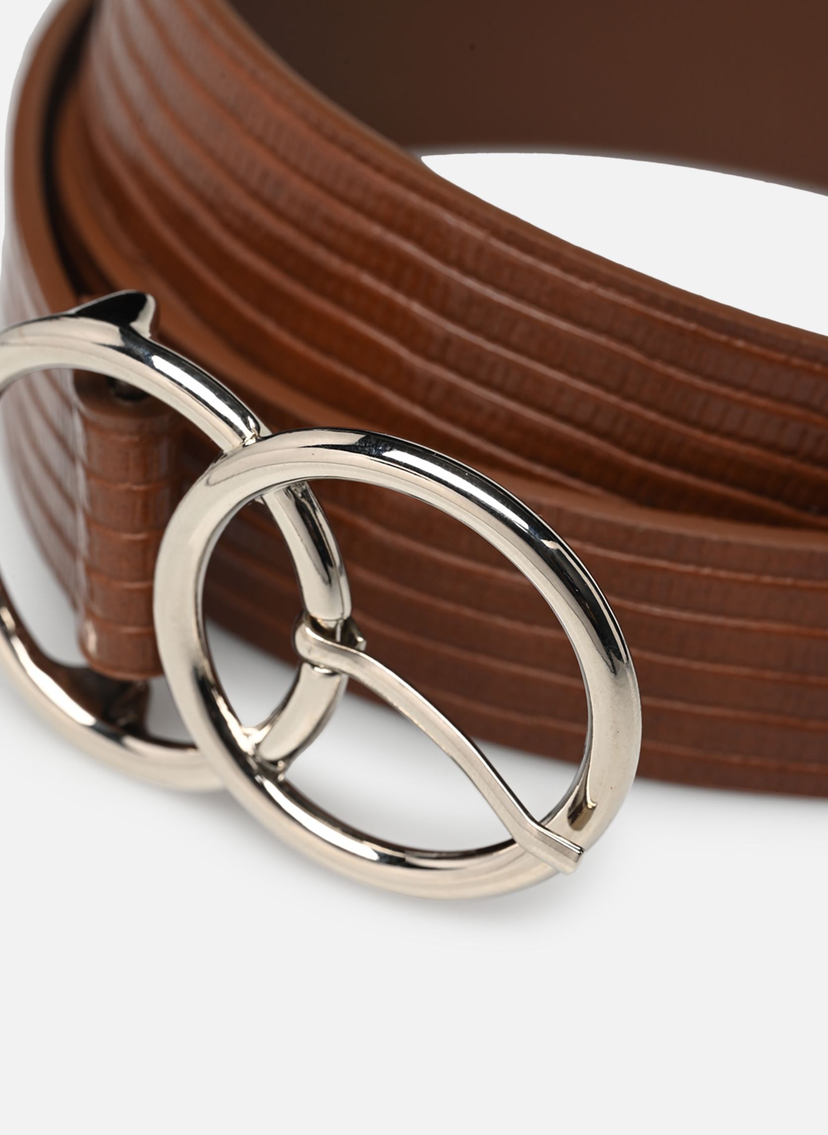 Ceintures Iacrissy Emb Waist Be femme marron Ichi Ceintures Iacrissy Emb Waist Be femme marron Bracken