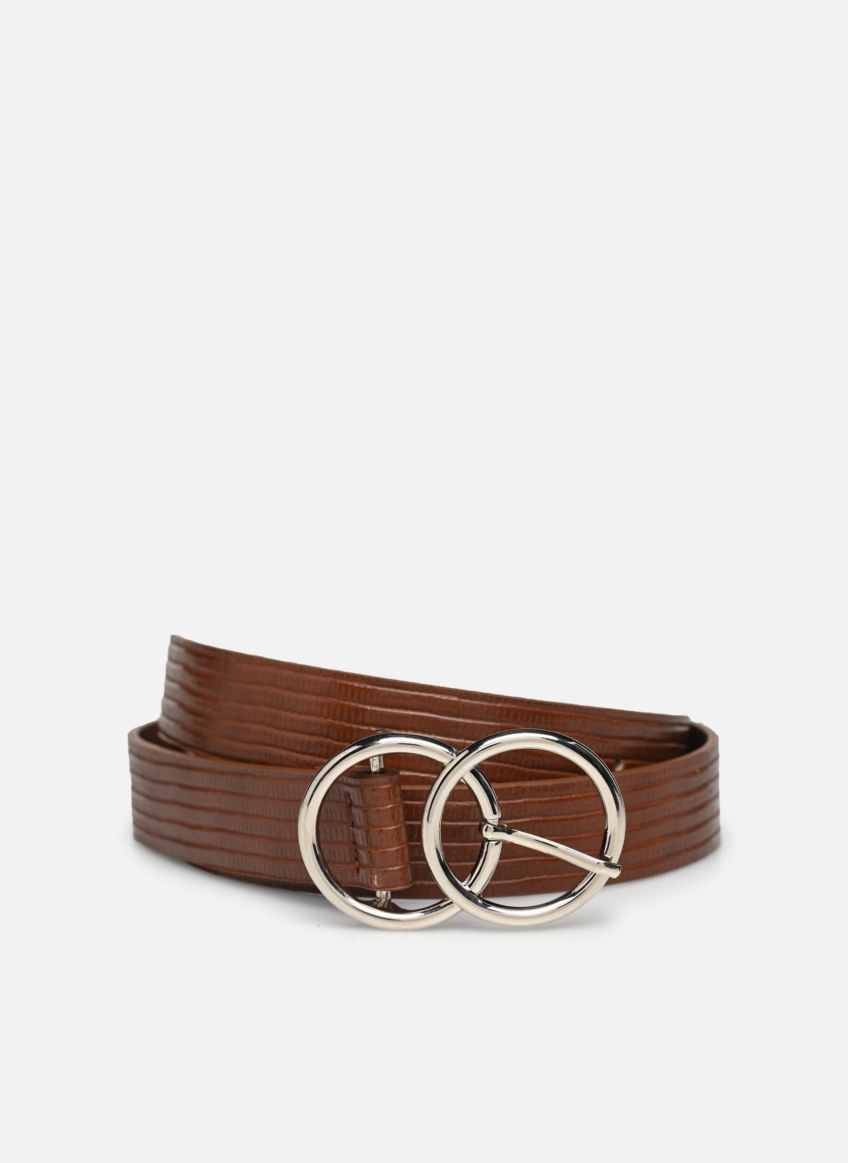 Ceintures Iacrissy Emb Waist Be femme marron Ichi Ceintures Iacrissy Emb Waist Be femme marron Bracken